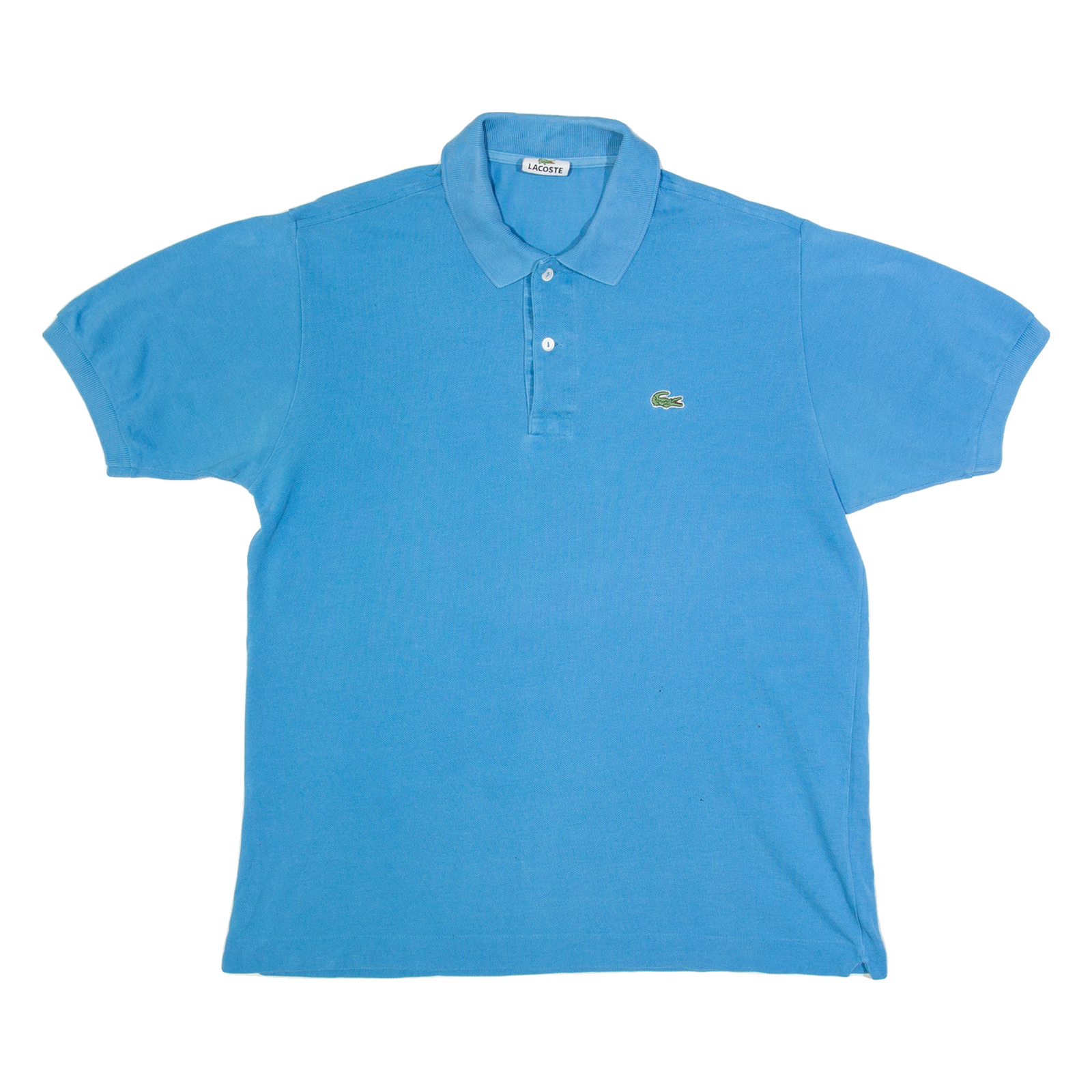 LACOSTE Mens Polo Shirt Blue M Refurbished - N/A refurbished available on Cerqular