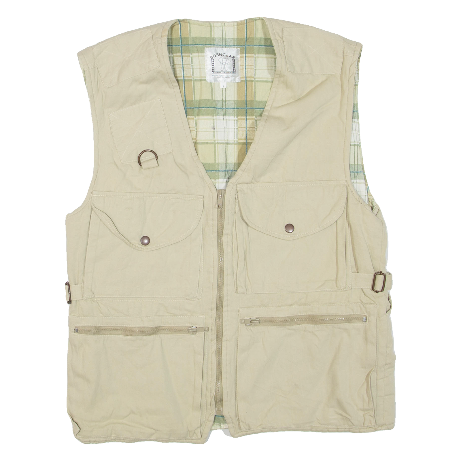 BUSHGEAR Mens Gilet Beige S Refurbished - N/A refurbished available on Cerqular