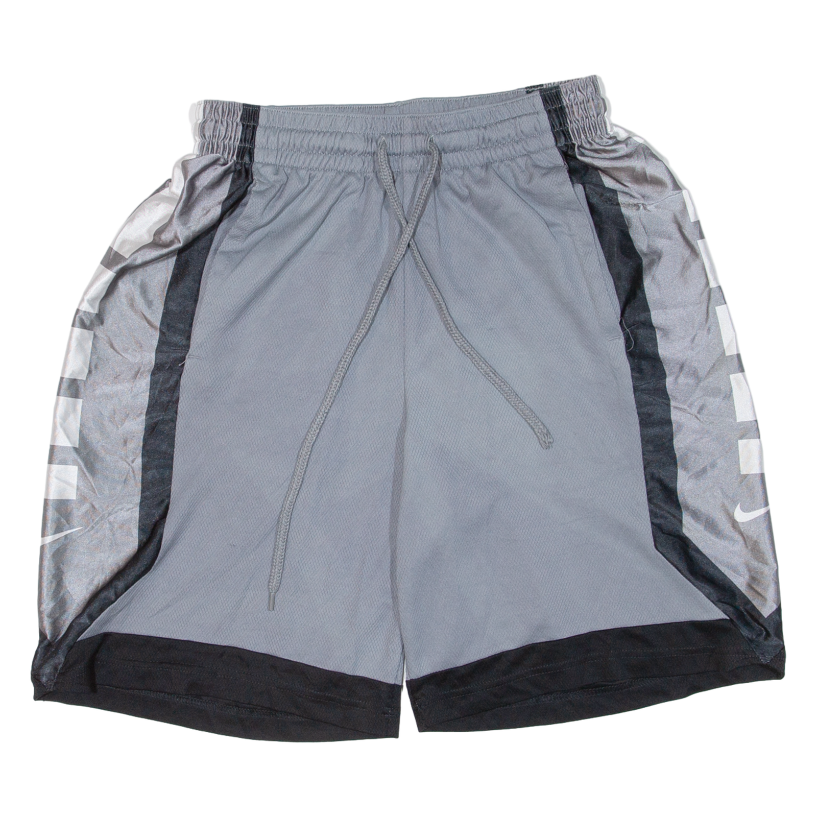 NIKE Mens Sports Shorts Grey Relaxed M W27 Refurbished - N/A refurbished available on Cerqular