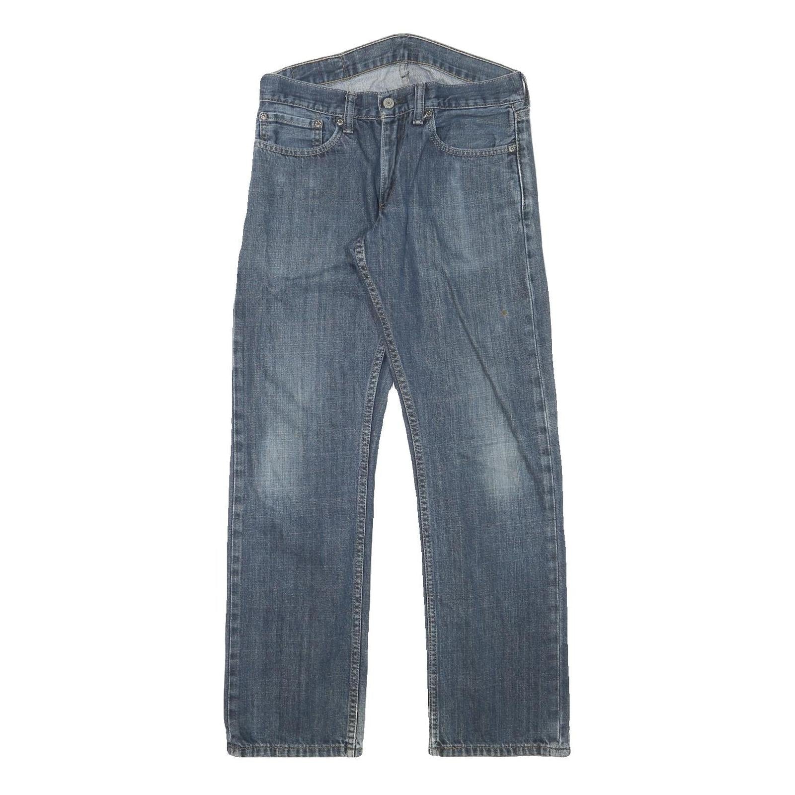 LEVI'S Mens Regular Fit Blue Denim Medium Wash Jeans W30 L30 Classic Zip Pocket Refurbished - N/A refurbished available on Cerqular