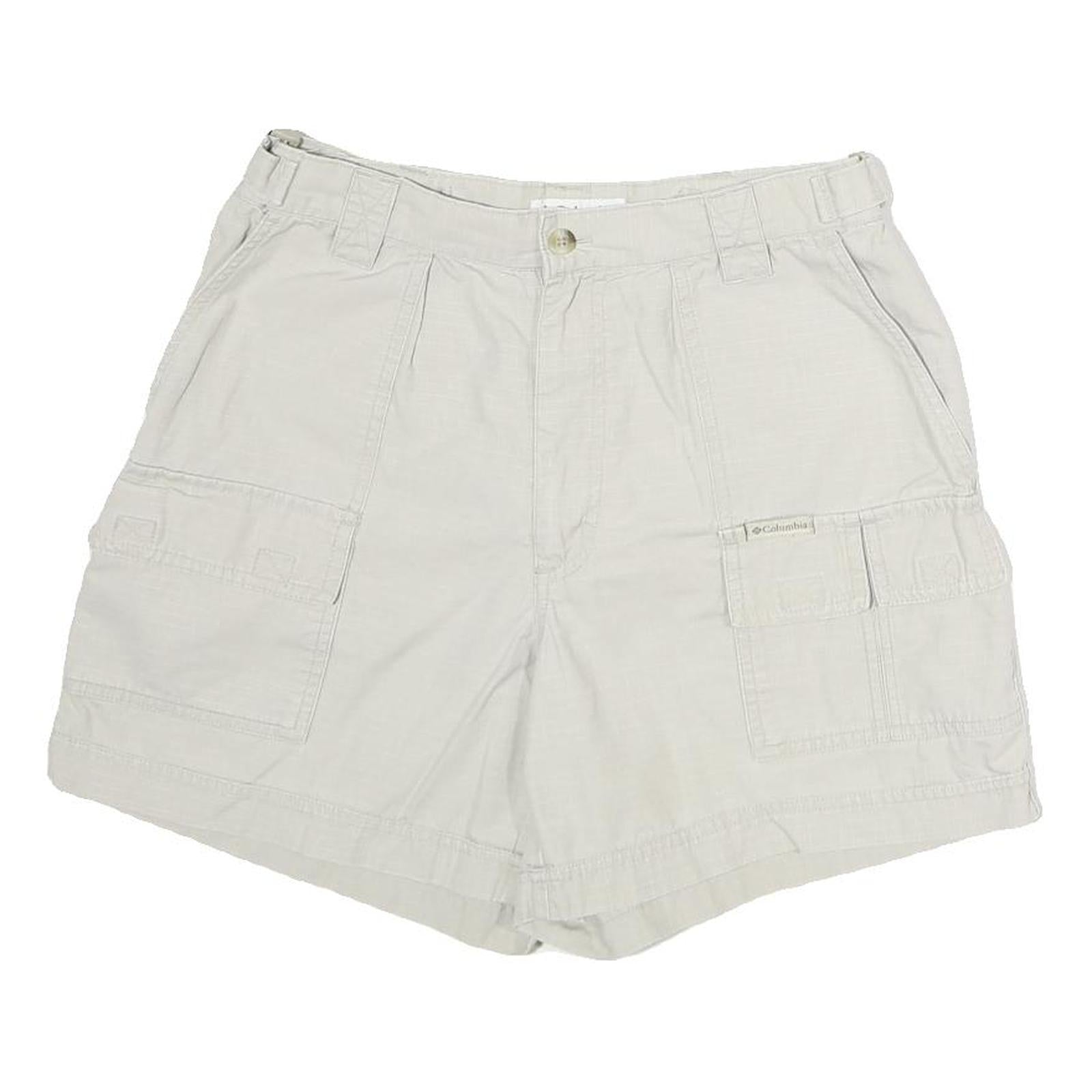 COLUMBIA Womens Shorts Beige Casual Plain S W35 Outdoor Comfort Durable Refurbished - N/A refurbished available on Cerqular