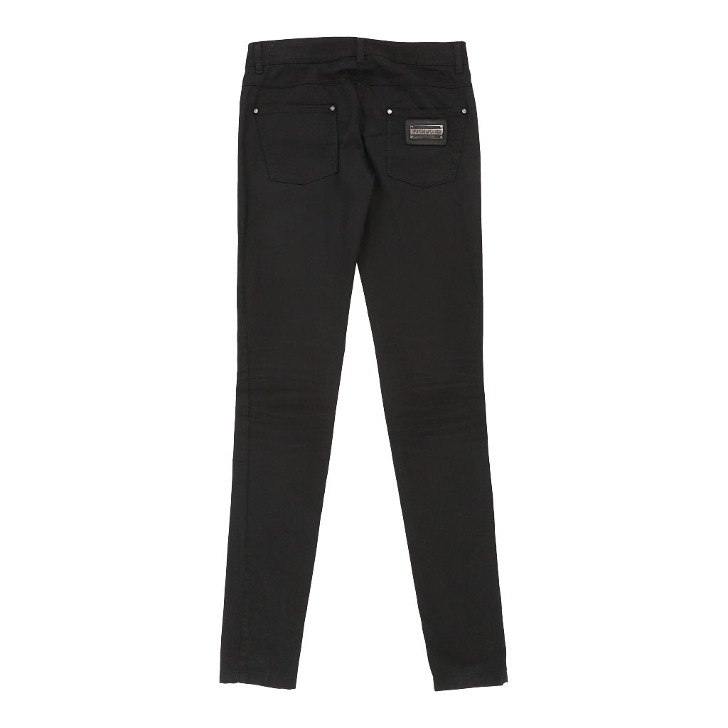 Richmond Trousers - 29W UK 8 Black Cotton Blend Refurbished - Thrifted (note: this is a term often used to describe second- refurbished available on Cerqular