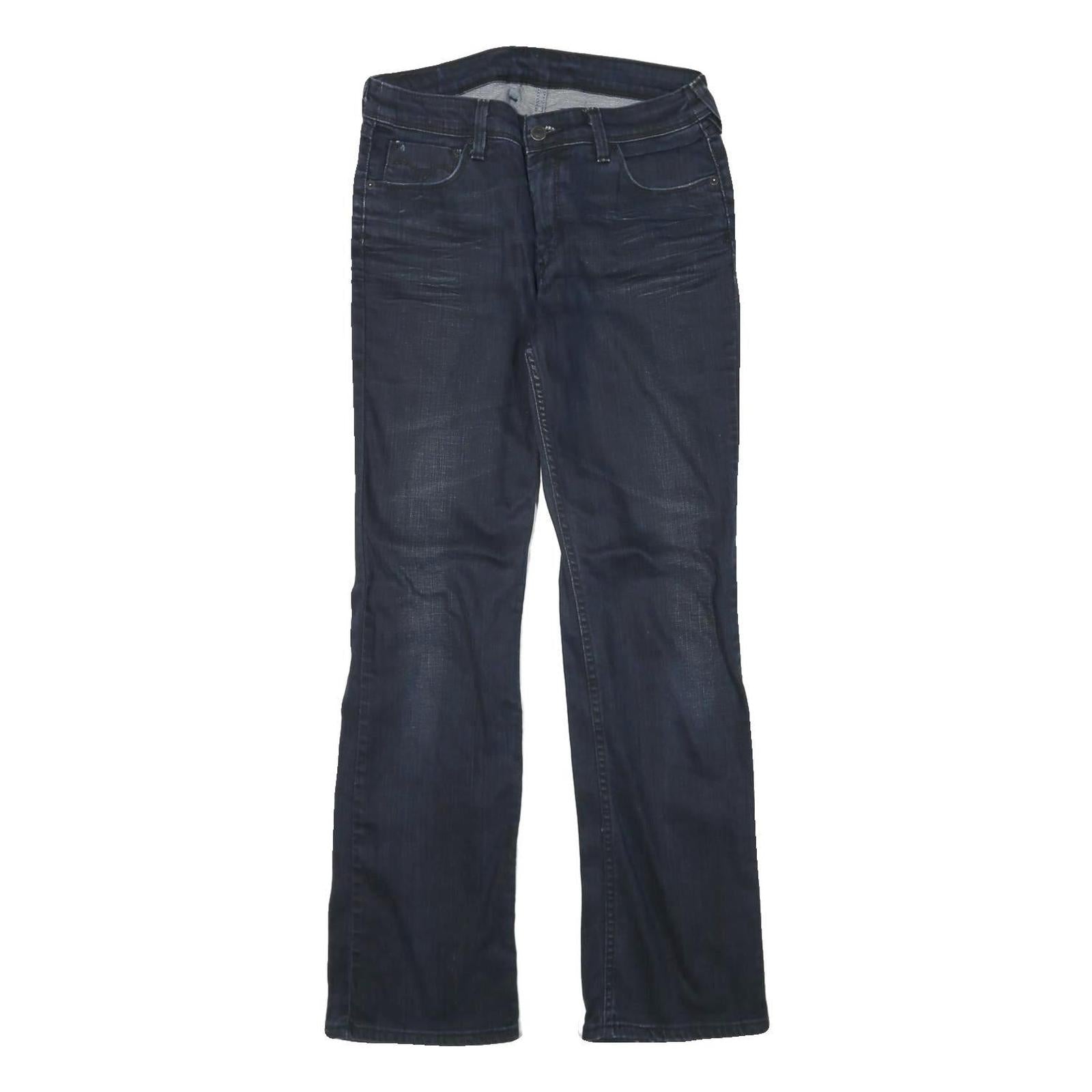 LEVI'S Womens Regular Blue Denim Medium Zip Jeans W28 L29 Stylish Classic Fit Refurbished - N/A refurbished available on Cerqular
