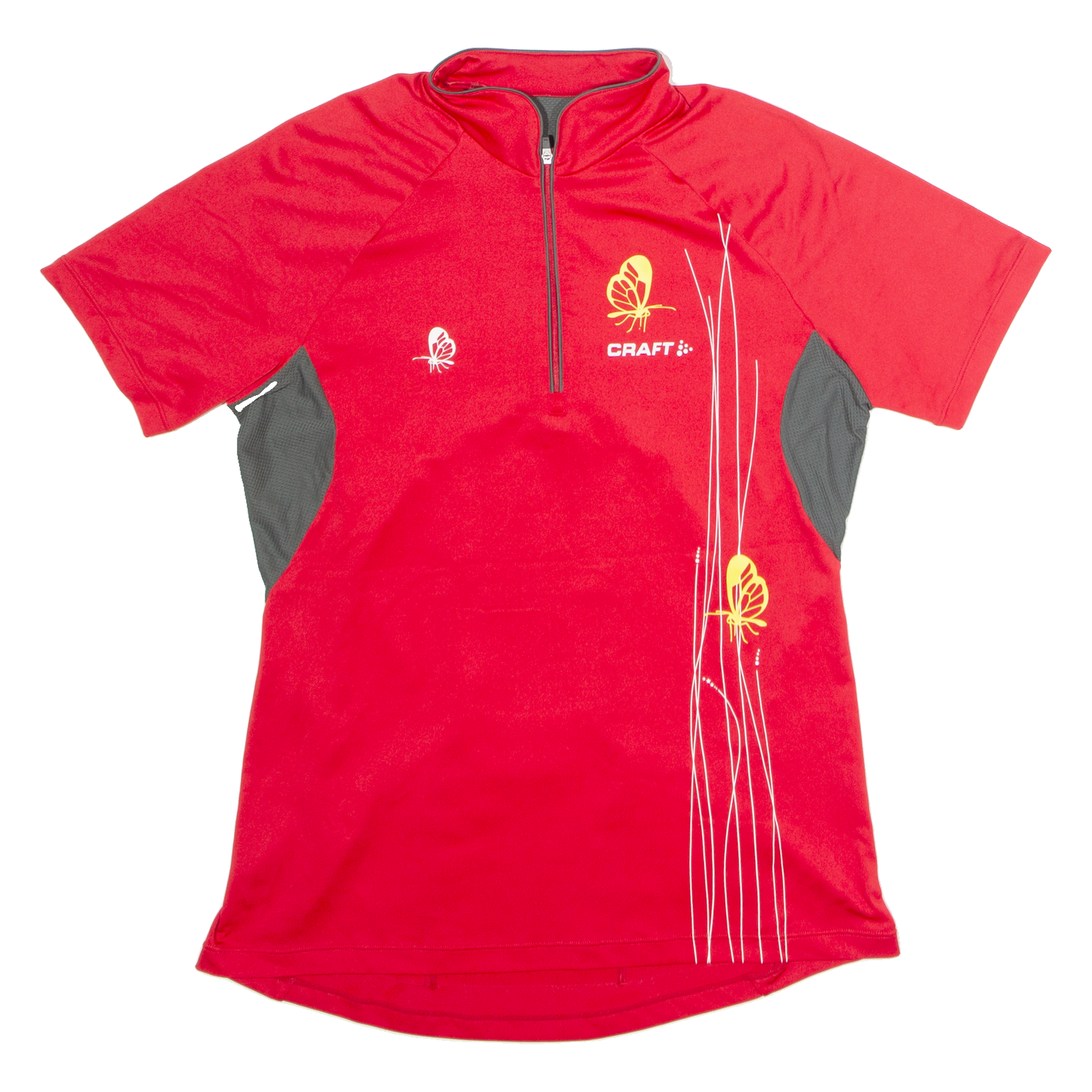 CRAFT Cycling Womens Jersey Red 1/4 Zip XL Refurbished - N/A refurbished available on Cerqular