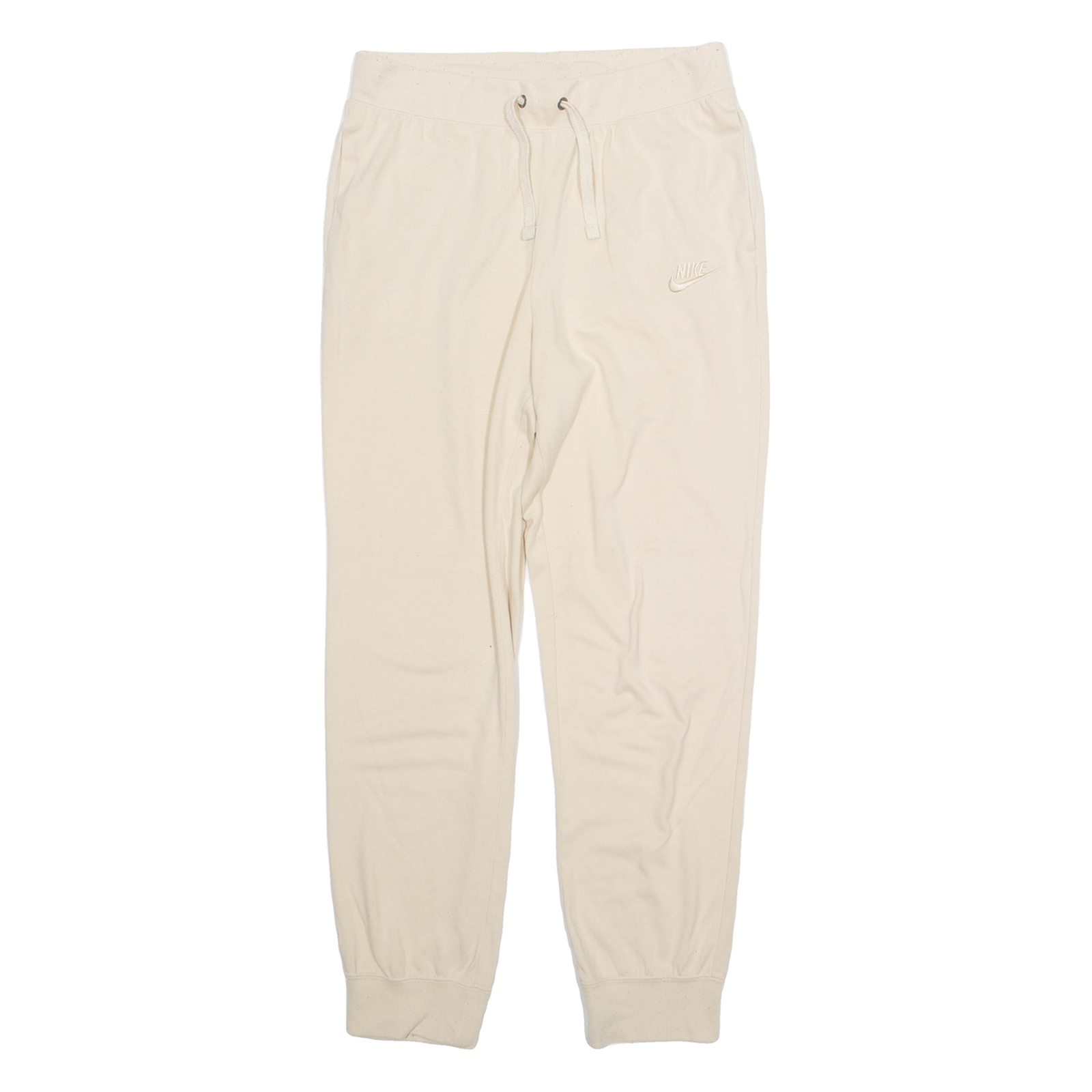 Buy NIKE Womens Joggers Cream Tapered S W28 L27 Refurbished - $28.59 NIKE Womens Joggers Cream Tapered S W28 L27 Refurbished - N/A refurbished available on Cerqular