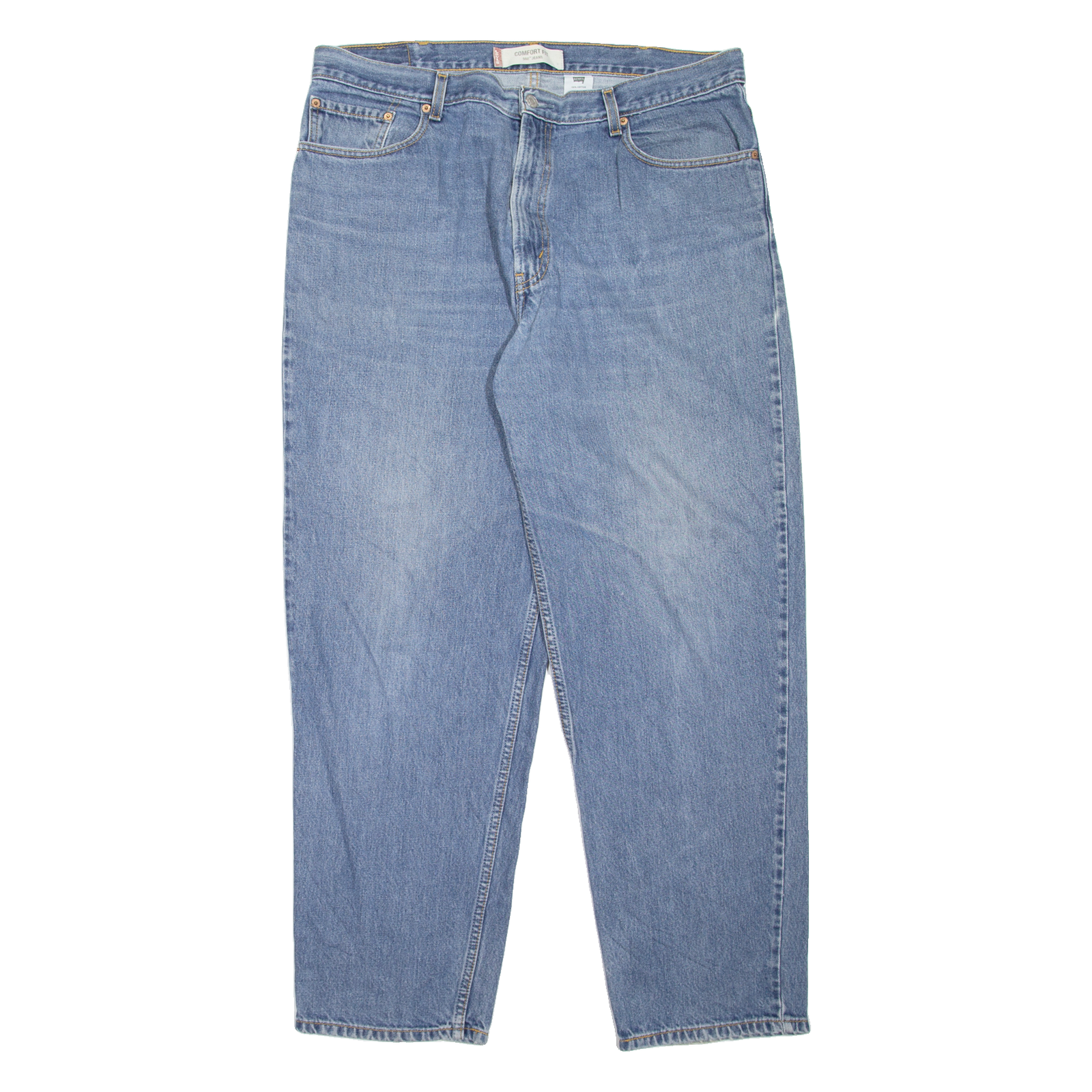 LEVI'S 560 Mens Jeans Blue Loose Tapered Stone Wash W38 L32 Refurbished - N/A refurbished available on Cerqular