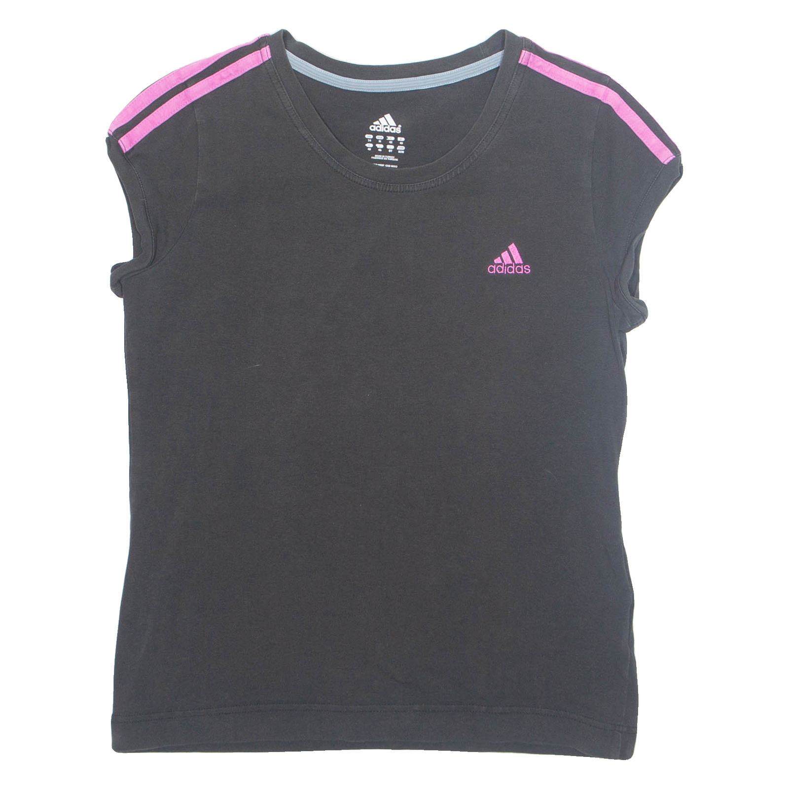 ADIDAS Stretch Womens T-Shirt Grey UK 14 Refurbished - N/A refurbished available on Cerqular
