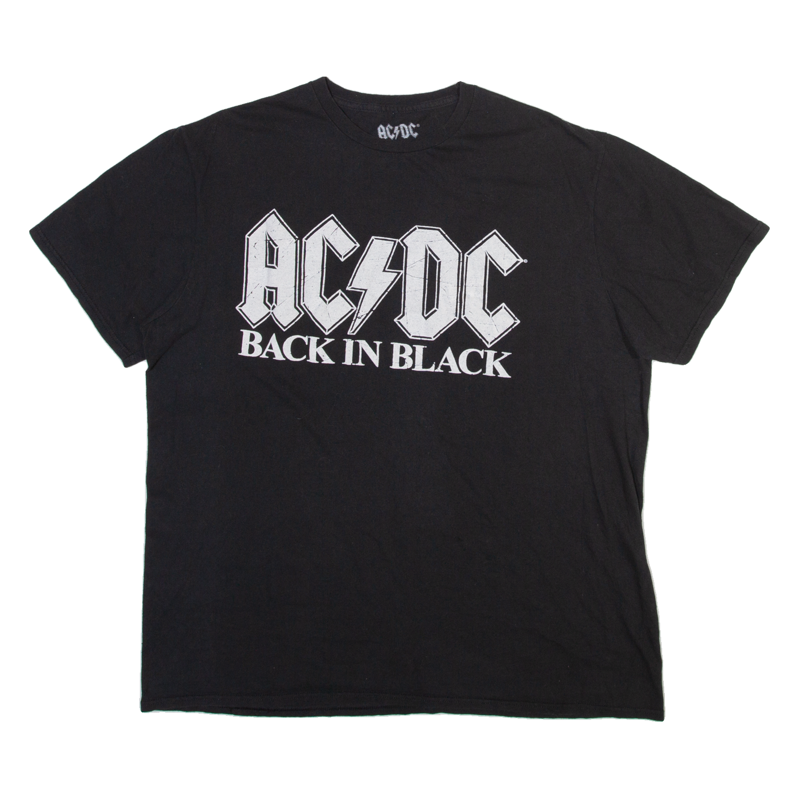 AC/DC Mens Band T-Shirt Black XL Refurbished - N/A refurbished available on Cerqular