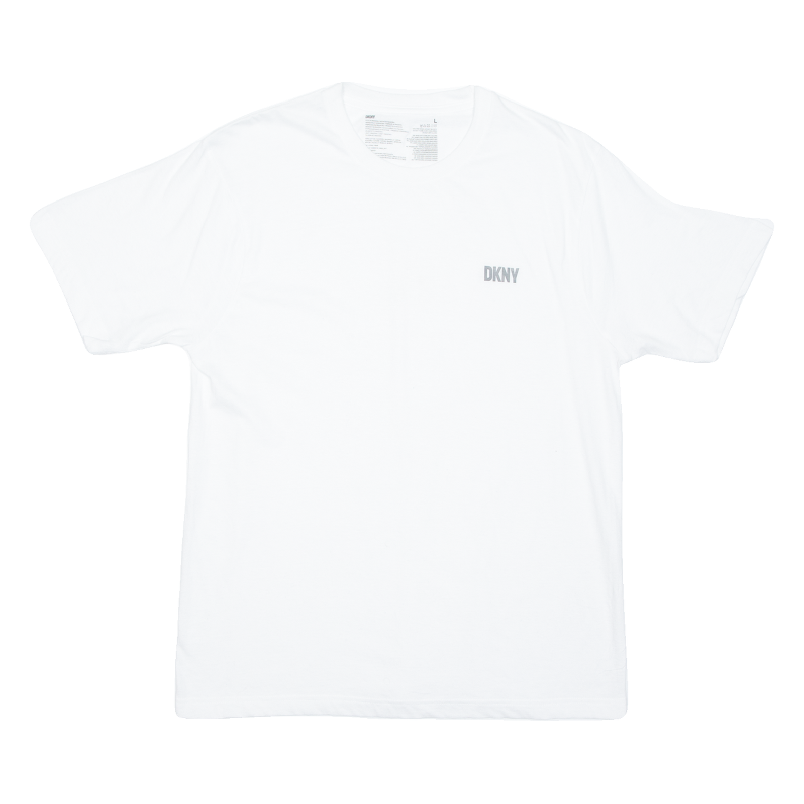DKNY Mens T-Shirt White L Refurbished - N/A refurbished available on Cerqular