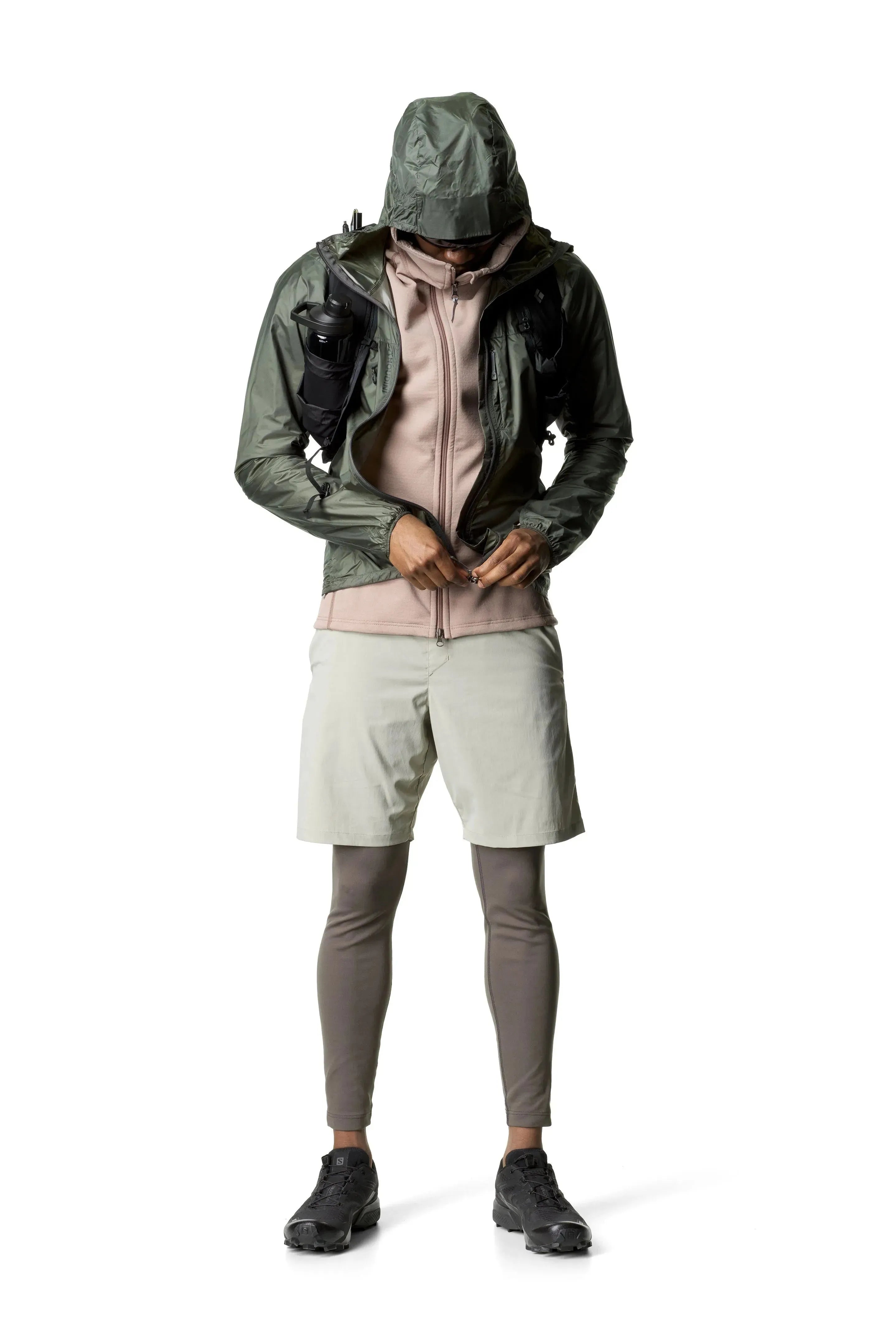 M's Come Along Jacket | Color: baremark green | Size: L Refurbished - Houdini Sportswear refurbished available on Cerqular