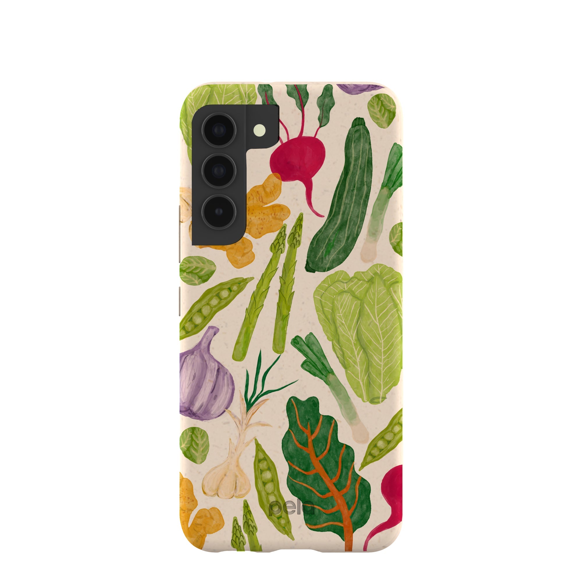 Seashell Veggie Patch Samsung Galaxy S22 Case Refurbished - Pela Case refurbished available on Cerqular