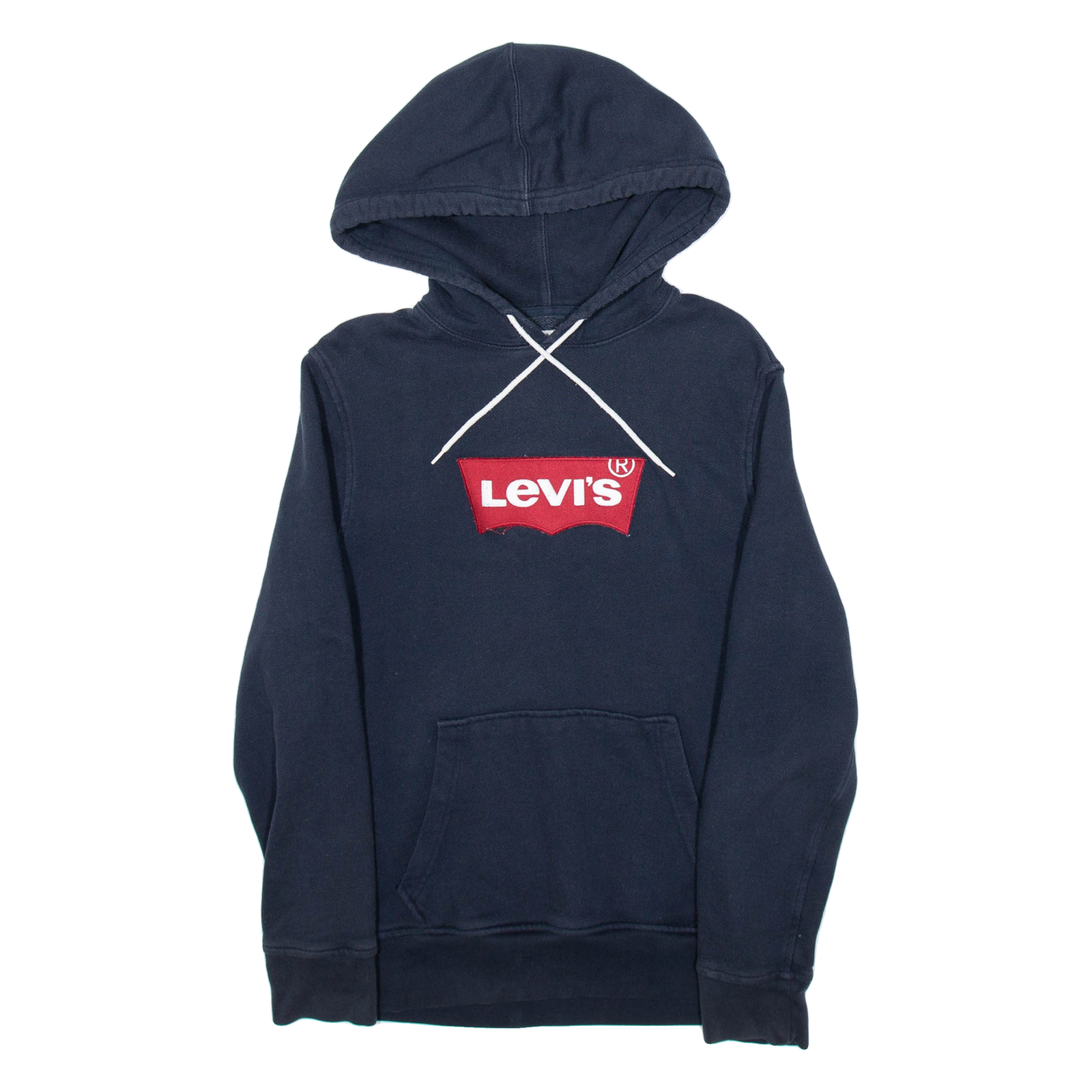 LEVI'S Mens Blue Hoodie S Refurbished - N/A refurbished available on Cerqular