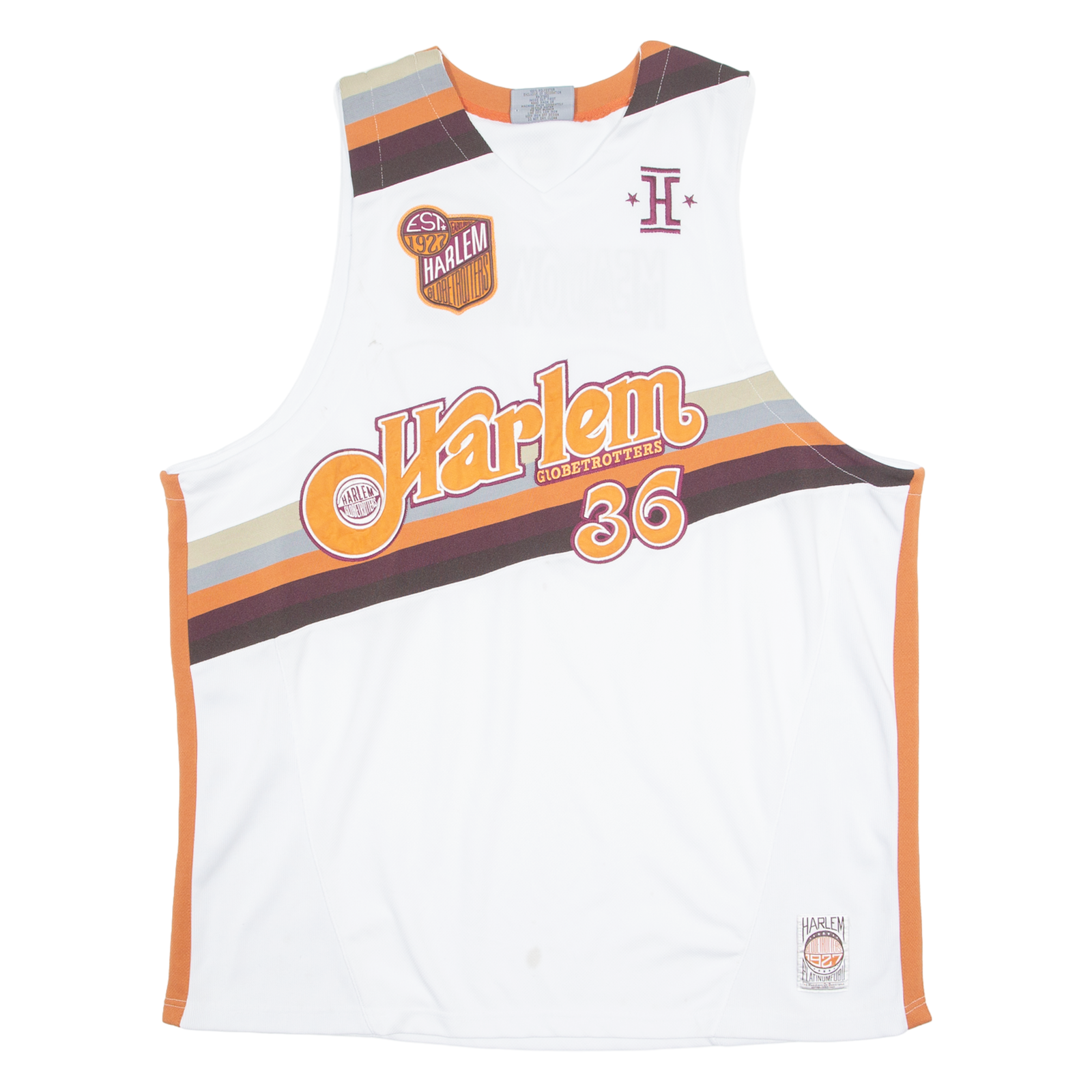 Buy HARLEM GLOBETROTTERS Mens Jersey White Sleeveless USA Crew Neck 3XL Refurbished - $113.87 HARLEM GLOBETROTTERS Mens Jersey White Sleeveless USA Crew Neck 3XL Refurbished - N/A refurbished available on Cerqular