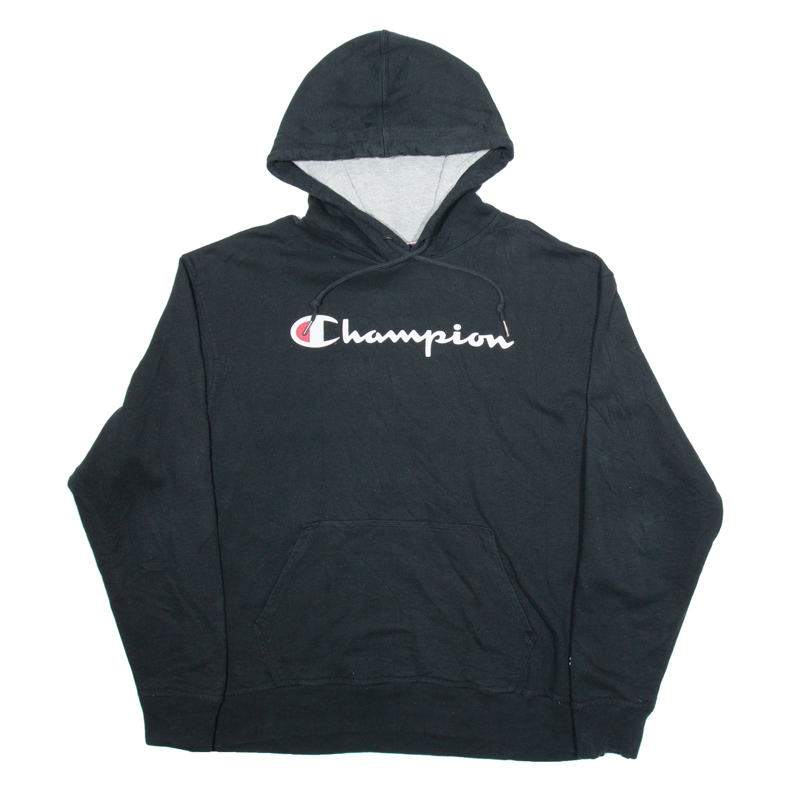 CHAMPION Mens Black Hoodie L Refurbished - N/A refurbished available on Cerqular