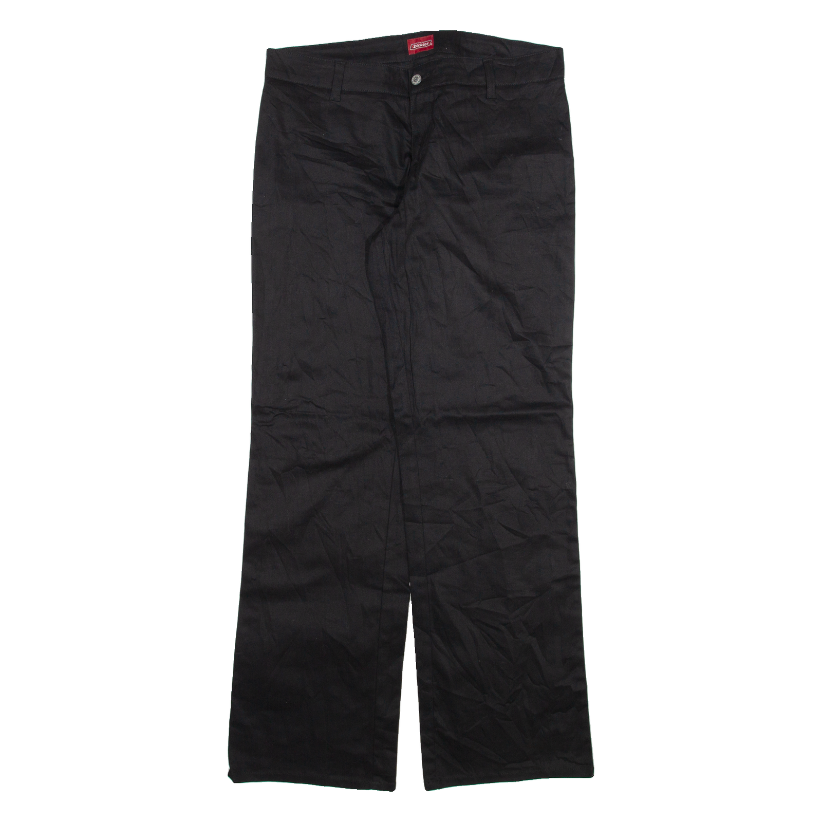 DICKIES Womens Trousers Black Relaxed Straight W34 L32 Refurbished - N/A refurbished available on Cerqular