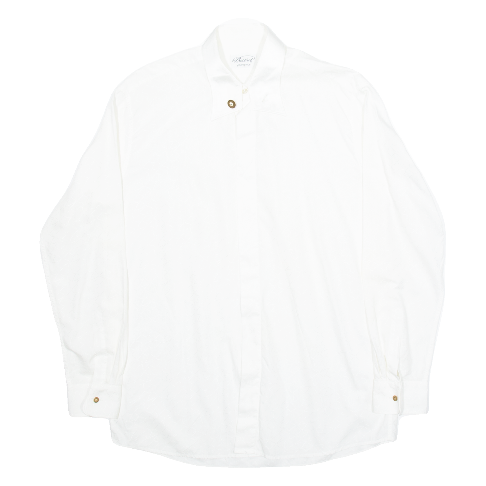 BOTTHOF Mens Plain Shirt White Long Sleeve XL Refurbished - N/A refurbished available on Cerqular