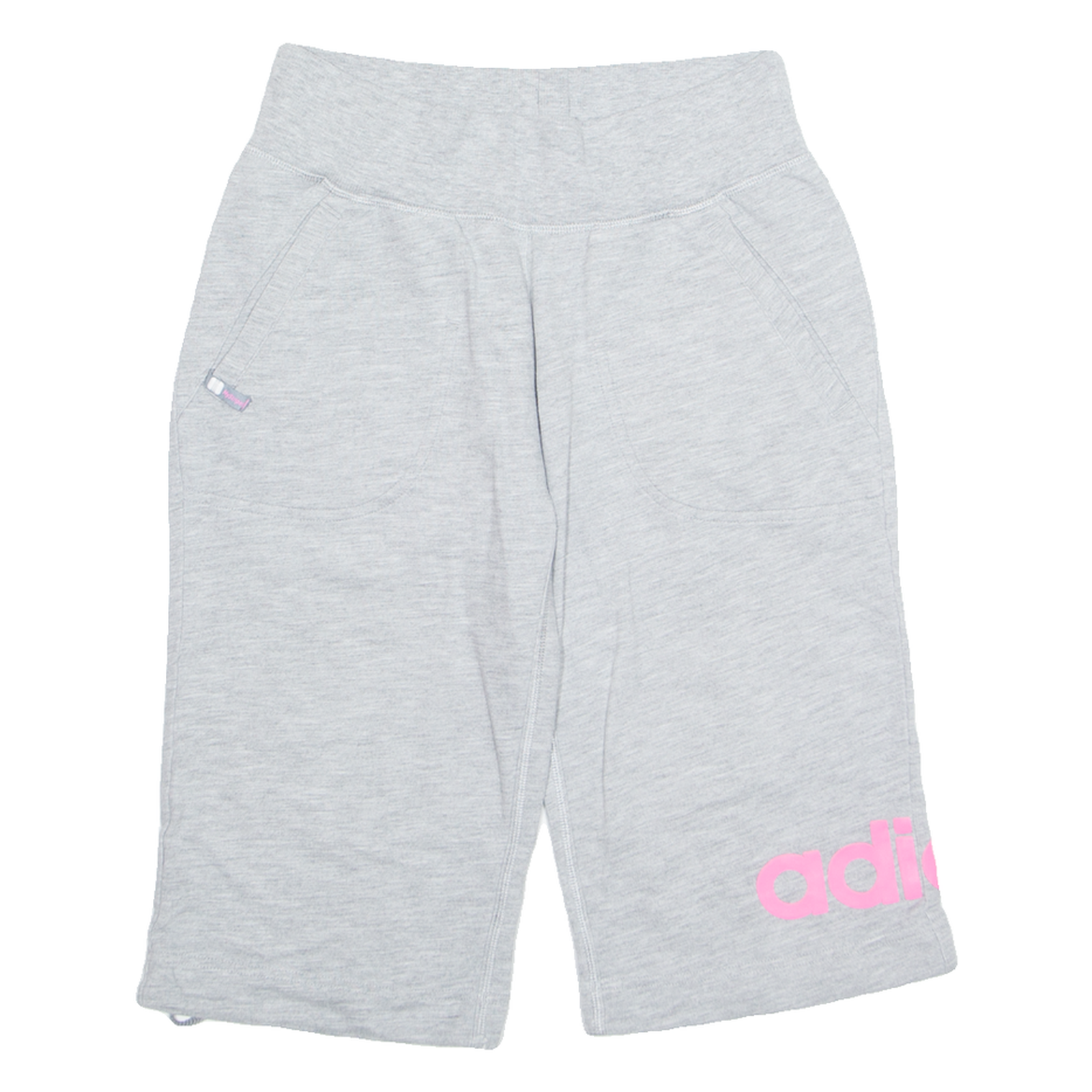 ADIDAS Womens Sports Shorts Grey Relaxed UK 8 W26 Refurbished - N/A refurbished available on Cerqular