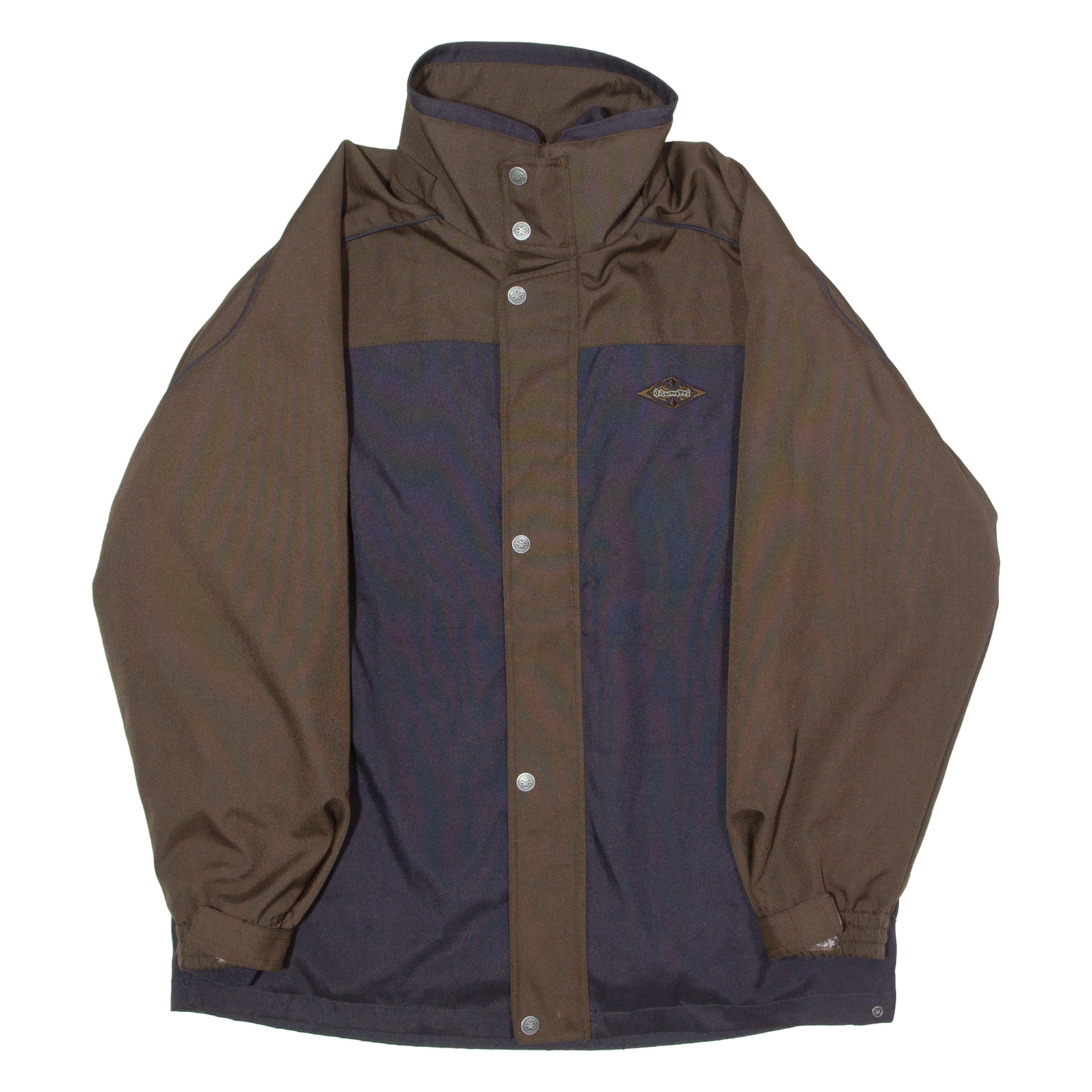 BRUNOTTI 2 in 1 Mens Coat Brown Canvas Colourblock L Refurbished - N/A refurbished available on Cerqular