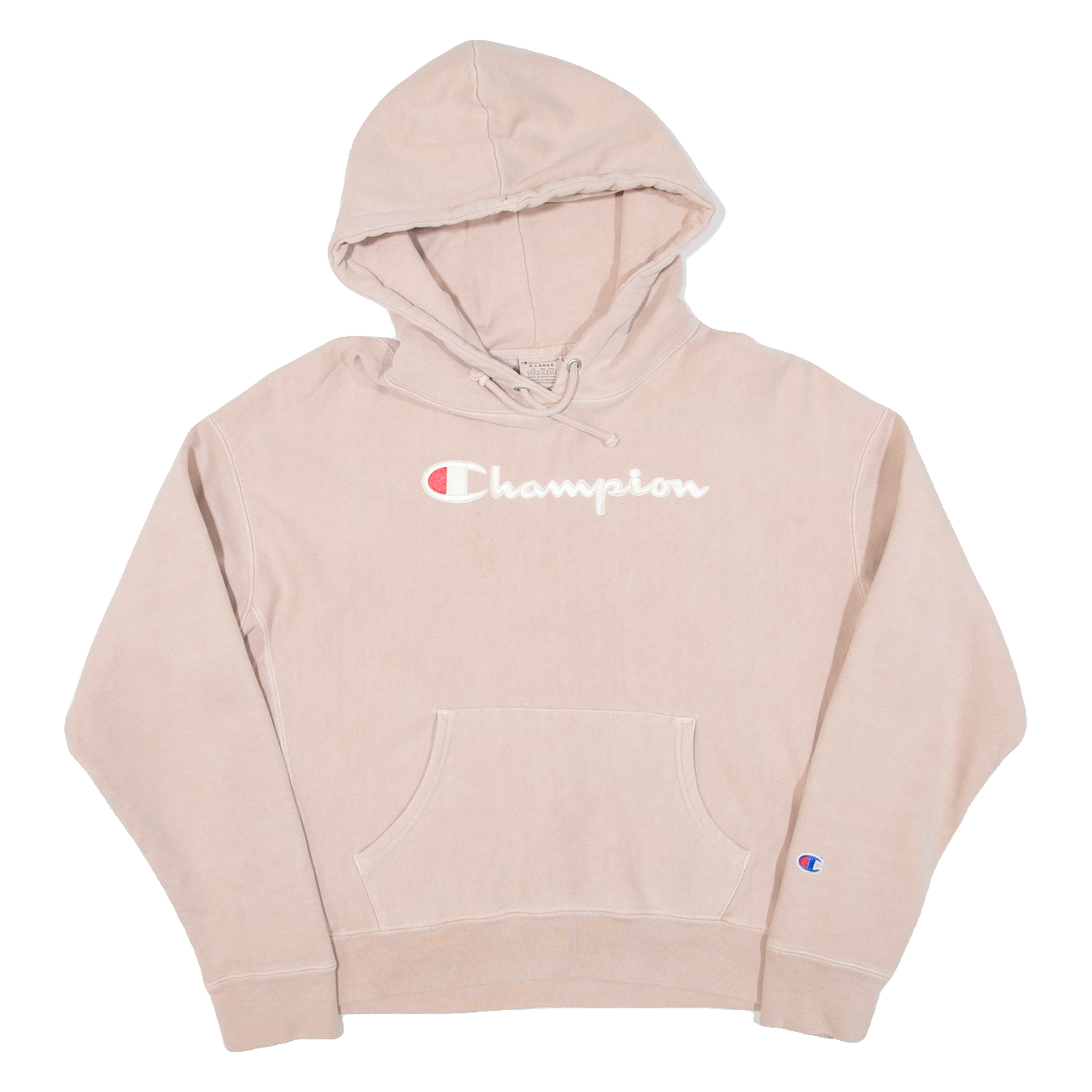 CHAMPION REVERSE WEAVE Womens Pink Hoodie L Refurbished - N/A refurbished available on Cerqular