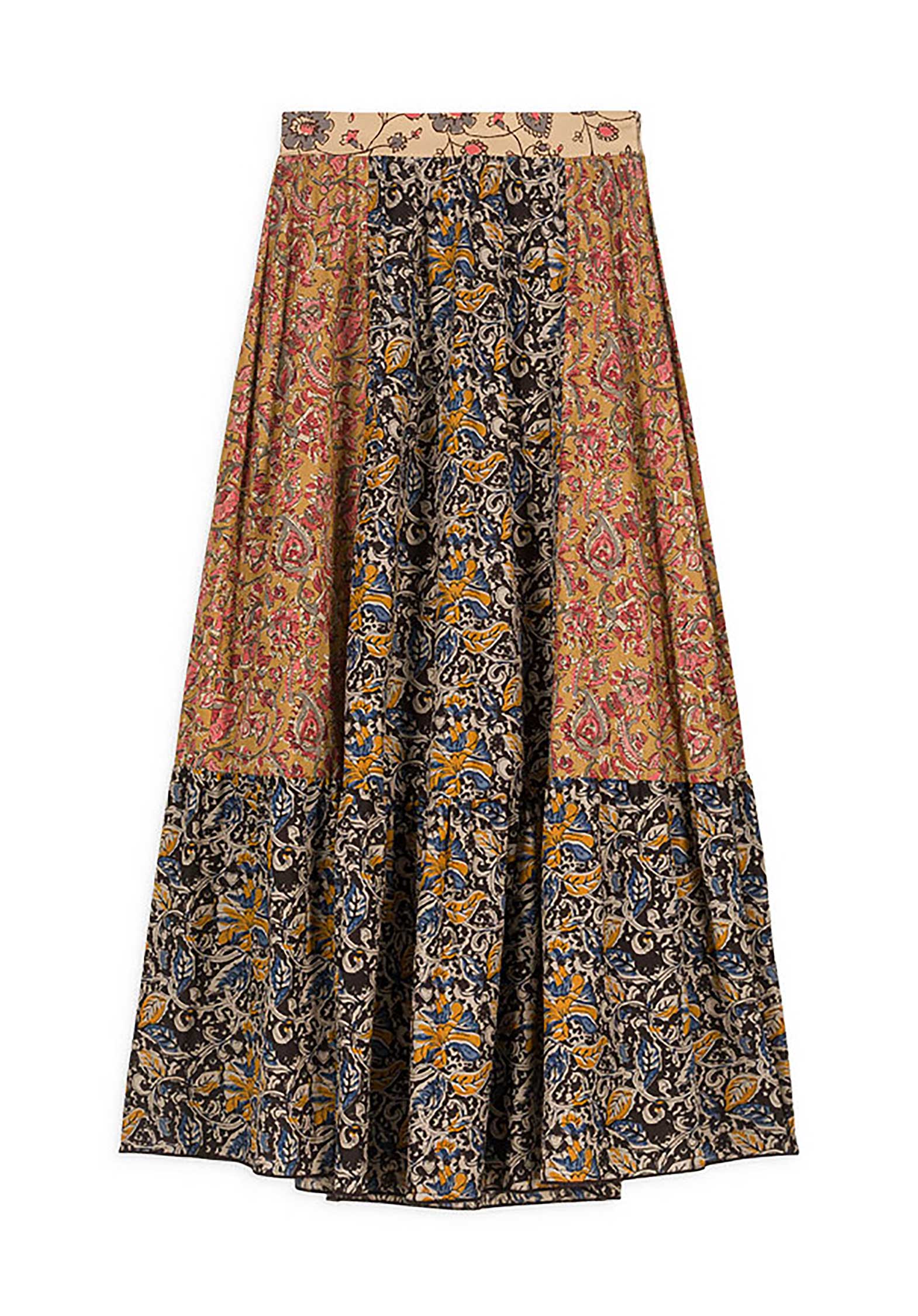 Skirt Jansia Honey-Charcoal-Poem | Color: HONEY CHARCOAL POEM | Size: FR-38 Refurbished - N/A (I could not find a well-known brand with this name refurbished available on Cerqular