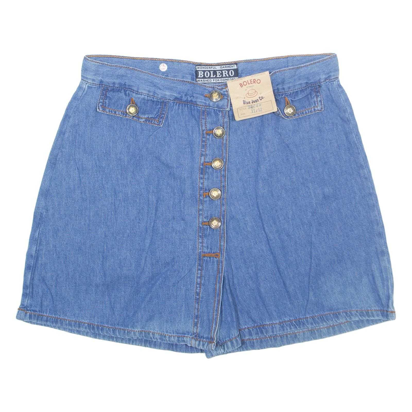 BOLERO Womens Denim Shorts Blue M W29 Refurbished - N/A refurbished available on Cerqular