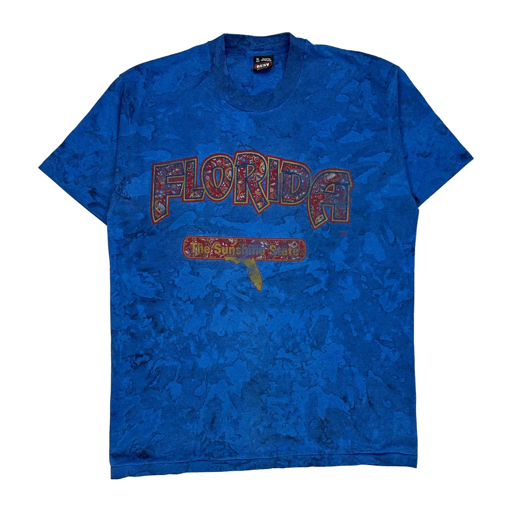 Buy Made In USA Single Stitch Fruit Of The Loom T-Shirt - XL Blue Cotton Blend Refurbished - $33.49 Made In USA Single Stitch Fruit Of The Loom T-Shirt - XL Blue Cotton Blend Refurbished - Thrifted (note: this is a term often used to describe second- refurbished available on Cerqular
