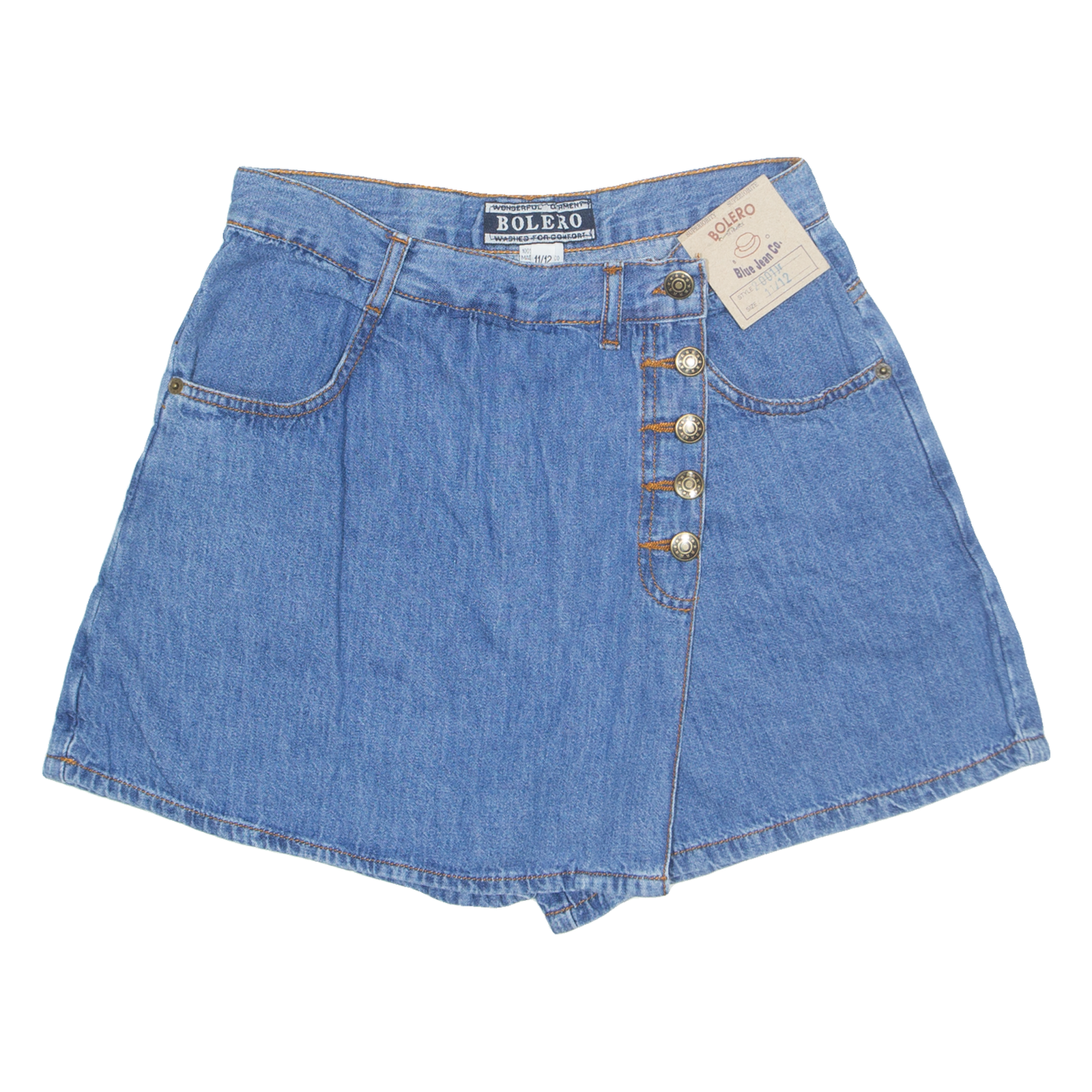 BOLERO Womens Denim Shorts Blue S W27 Refurbished - N/A refurbished available on Cerqular