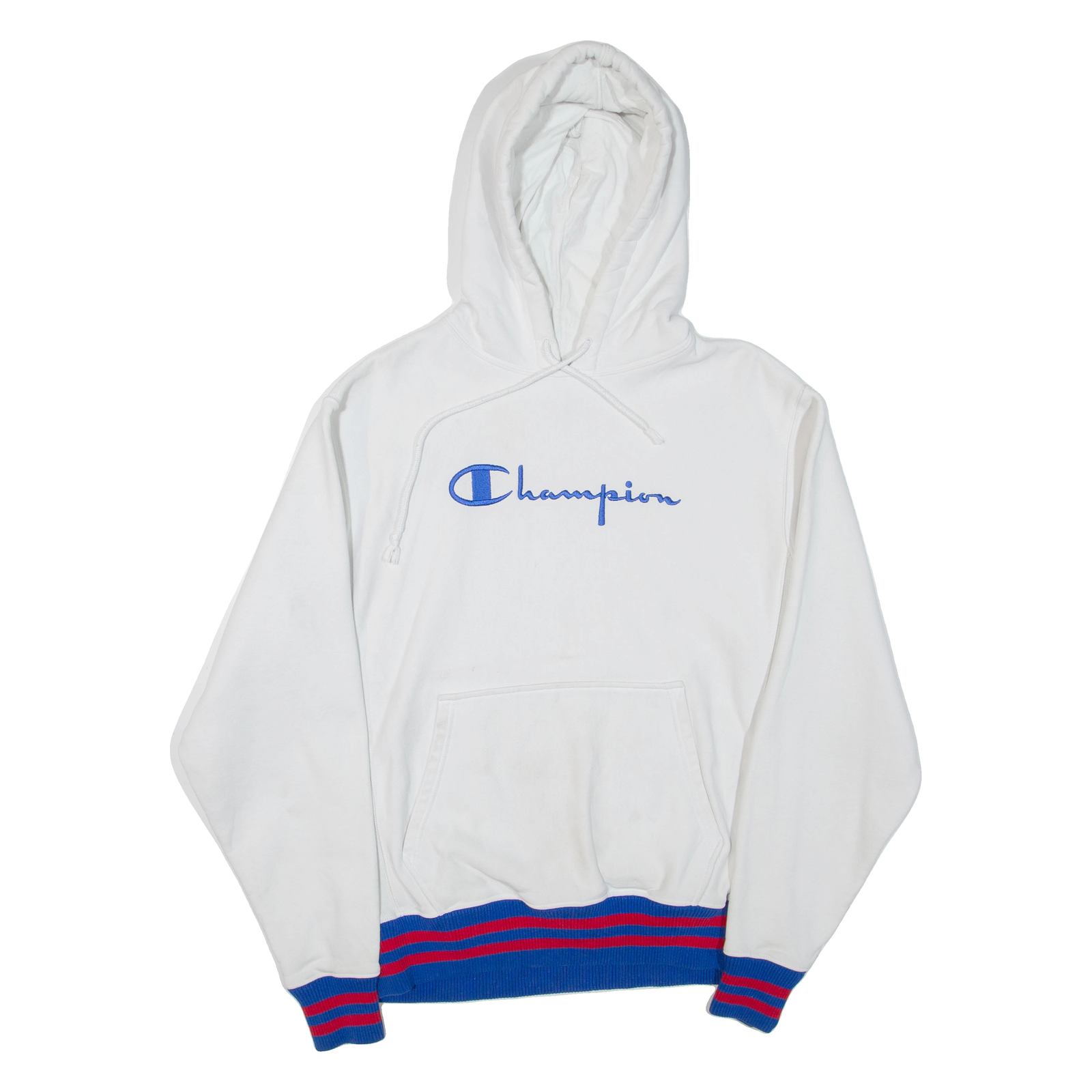 CHAMPION REVERSE WEAVE Mens White Hoodie M Refurbished - N/A refurbished available on Cerqular