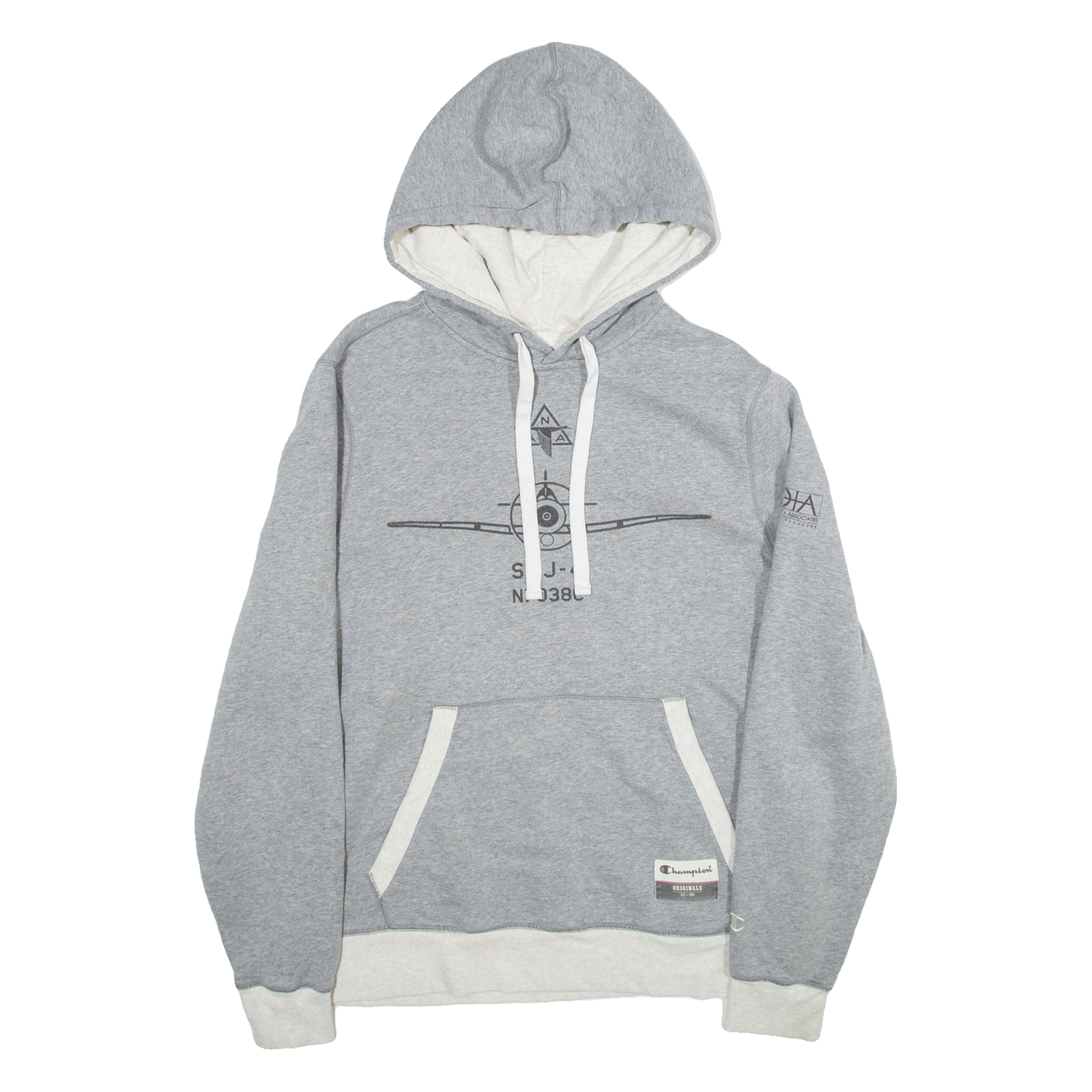 CHAMPION Mens Grey Hoodie USA M Refurbished - N/A refurbished available on Cerqular