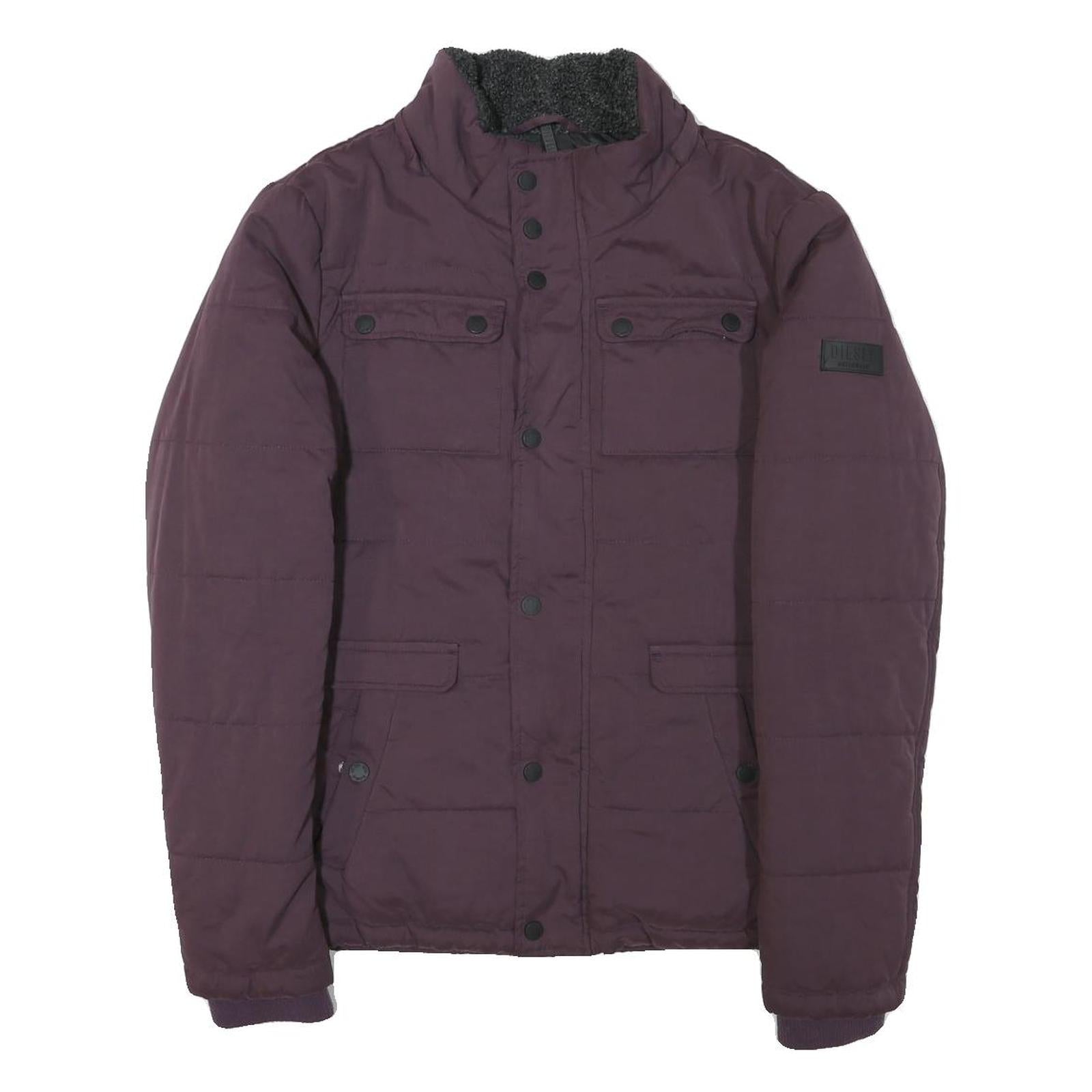 Buy DIESEL Womens Maroon Jacket M Polyester Blend Zip Plain Stylish Lightweight Refurbished - $66.29 DIESEL Womens Maroon Jacket M Polyester Blend Zip Plain Stylish Lightweight Refurbished - N/A refurbished available on Cerqular