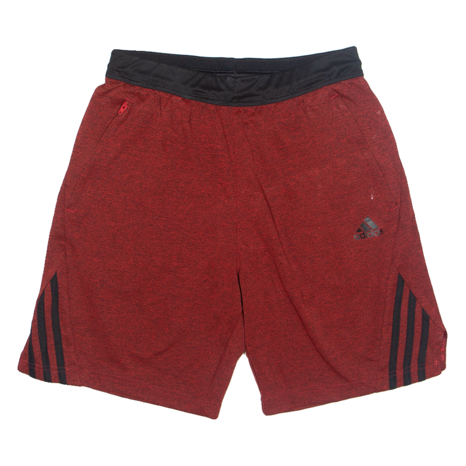 ADIDAS Mens Sports Shorts Red Relaxed S W26 Refurbished - N/A refurbished available on Cerqular