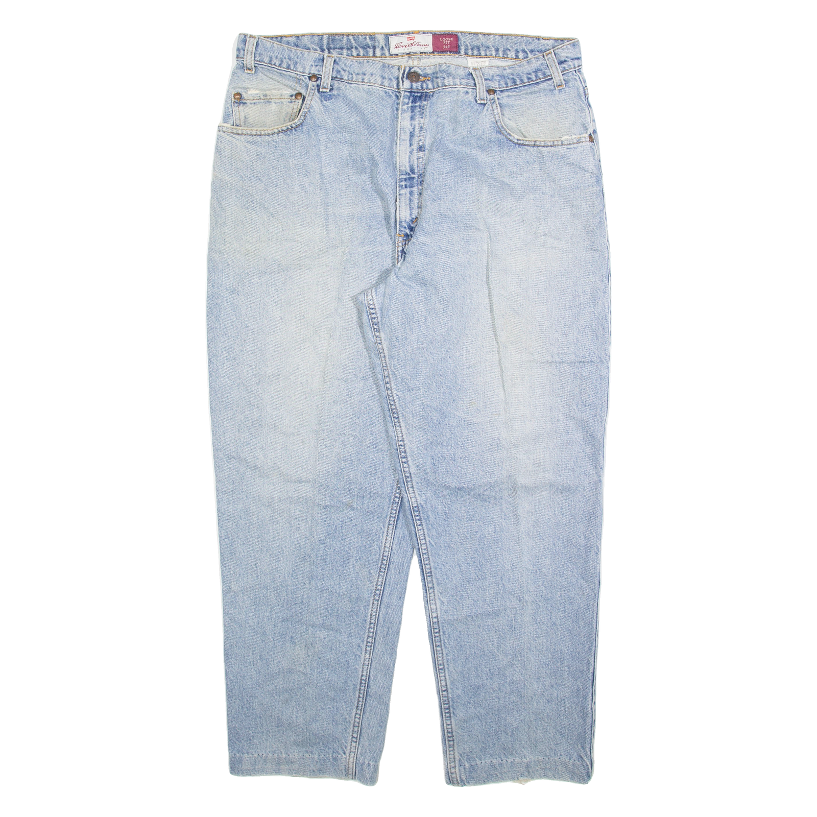 LEVI'S 545 Mens Jeans Blue Relaxed Tapered W40 L28 Refurbished - N/A refurbished available on Cerqular