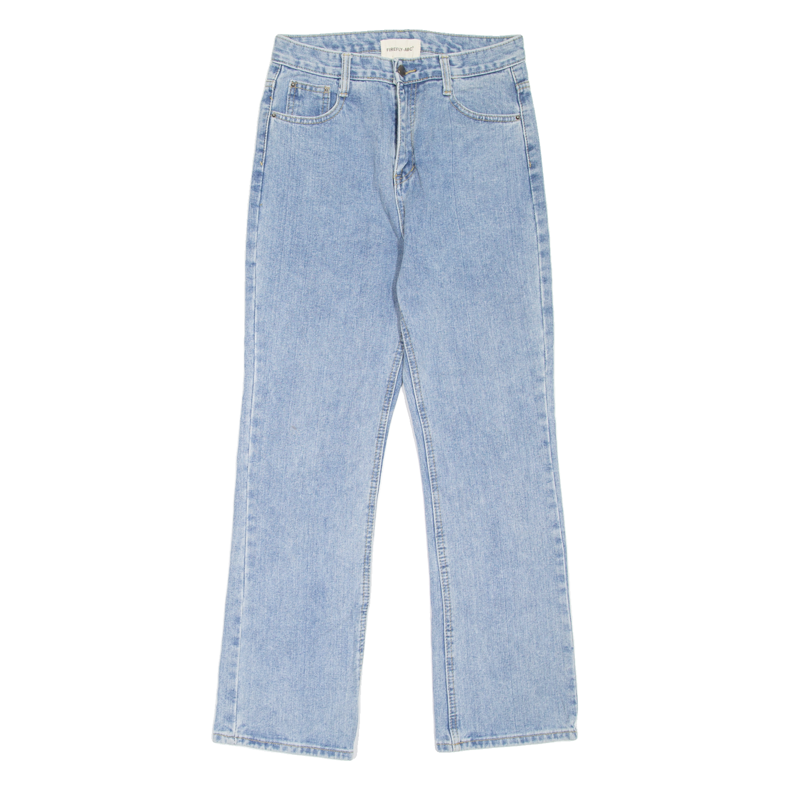 FIREFLY-ABC Womens Jeans Blue Regular Straight W28 L28 Refurbished - N/A refurbished available on Cerqular