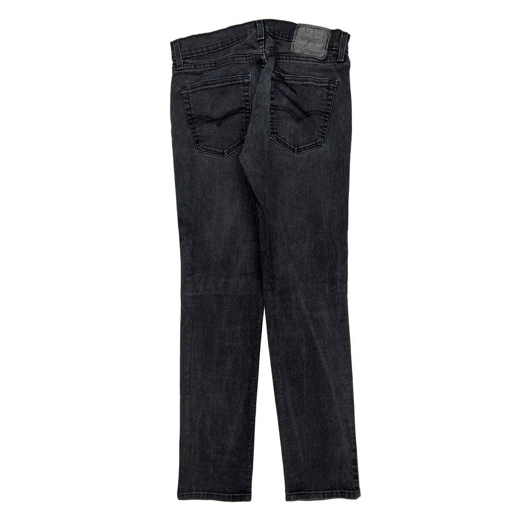 511 Levis Jeans - 31W 30L Black Cotton Refurbished - Thrifted (note: this is a term often used to describe second- refurbished available on Cerqular