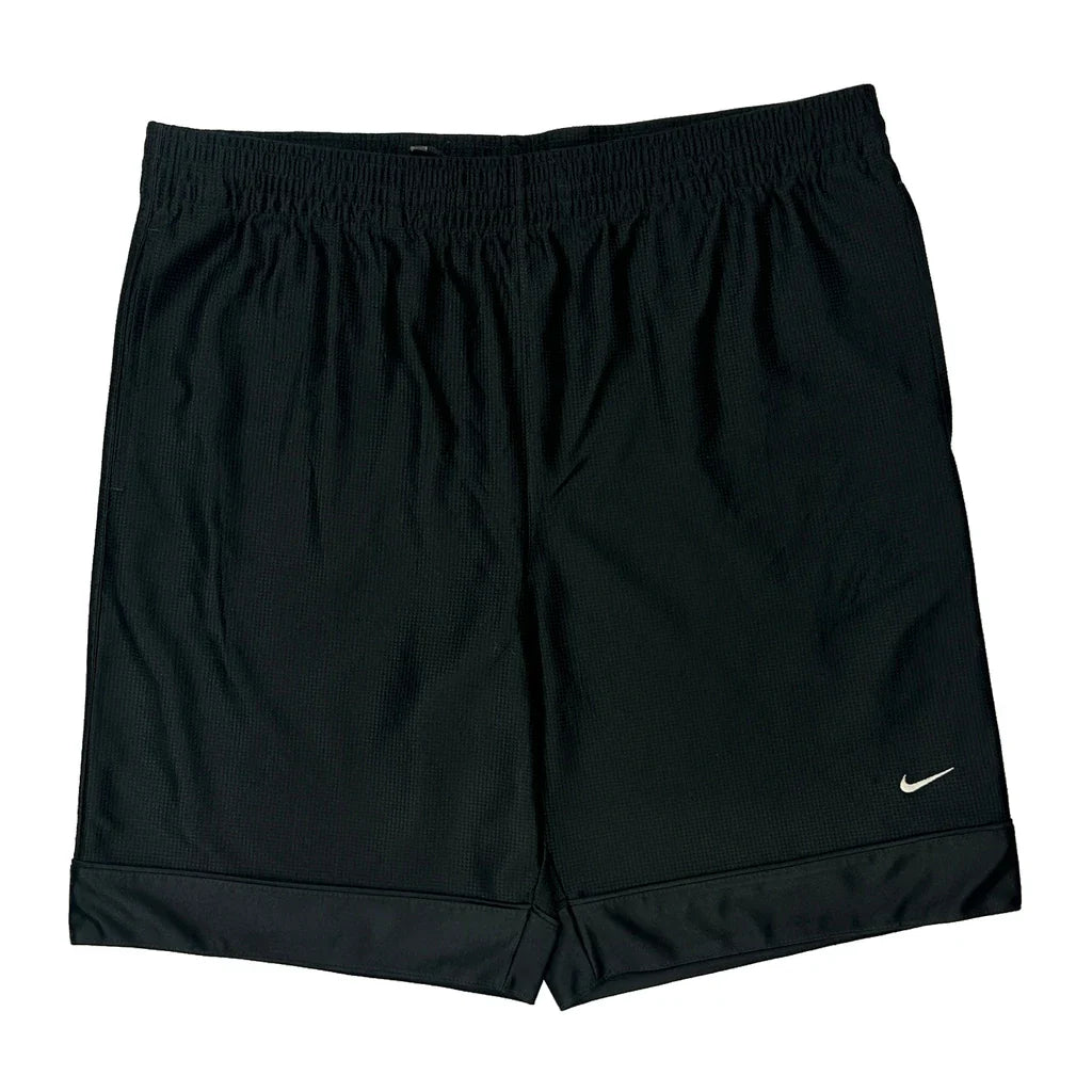 Buy Nike Sport Shorts - Medium Black Polyester Refurbished - $28.13 Nike Sport Shorts - Medium Black Polyester Refurbished - Thrifted (note: this is a term often used to describe second- refurbished available on Cerqular