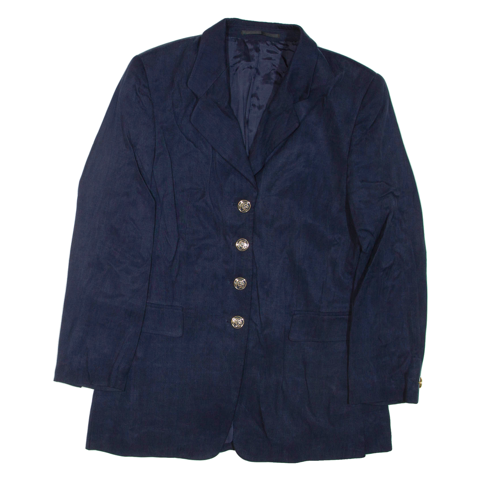 Womens Blazer Jacket Blue L Refurbished - N/A refurbished available on Cerqular