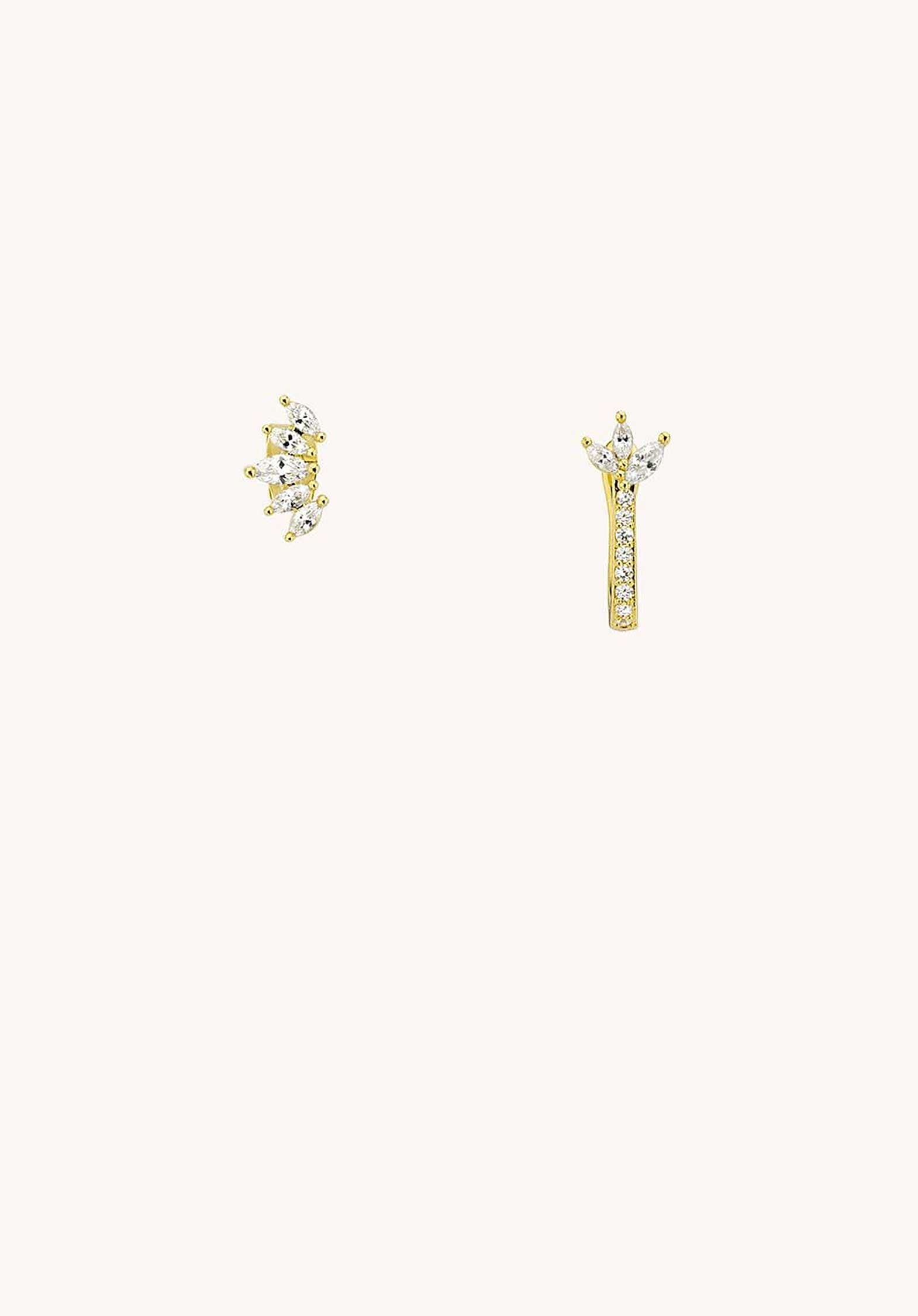 Earring Bo-188g Gold | Color: GOLD | Size: U Refurbished - Rue Madame is a known brand, and the standardized name is " refurbished available on Cerqular