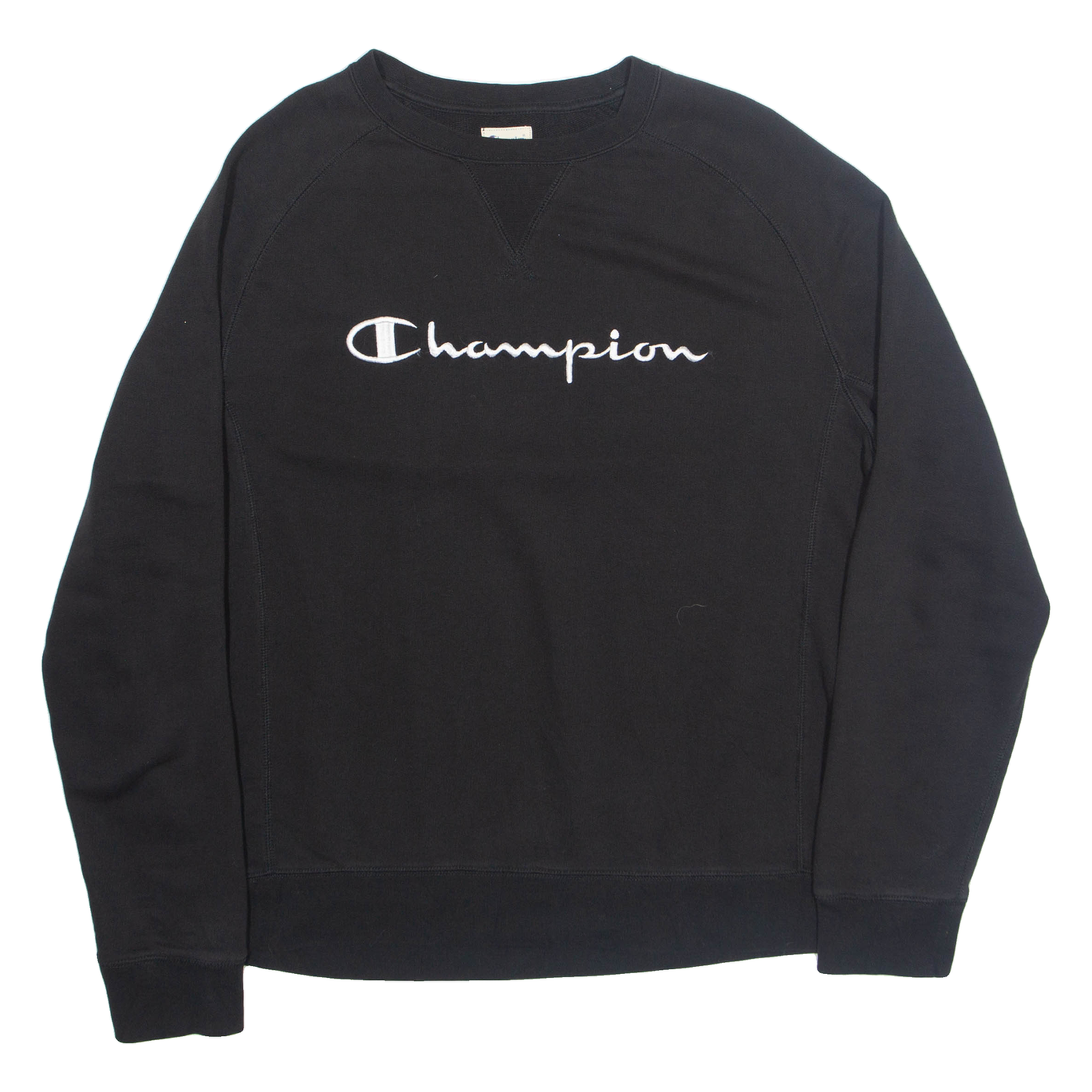 CHAMPION Mens Sweatshirt Black L Refurbished - N/A refurbished available on Cerqular