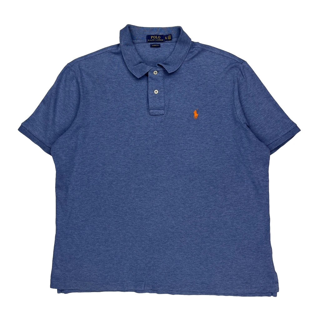 Buy Polo By Ralph Lauren Polo Shirt - XL Blue Cotton Refurbished - $33.49 Polo By Ralph Lauren Polo Shirt - XL Blue Cotton Refurbished - Thrifted (note: this is a term often used to describe second- refurbished available on Cerqular