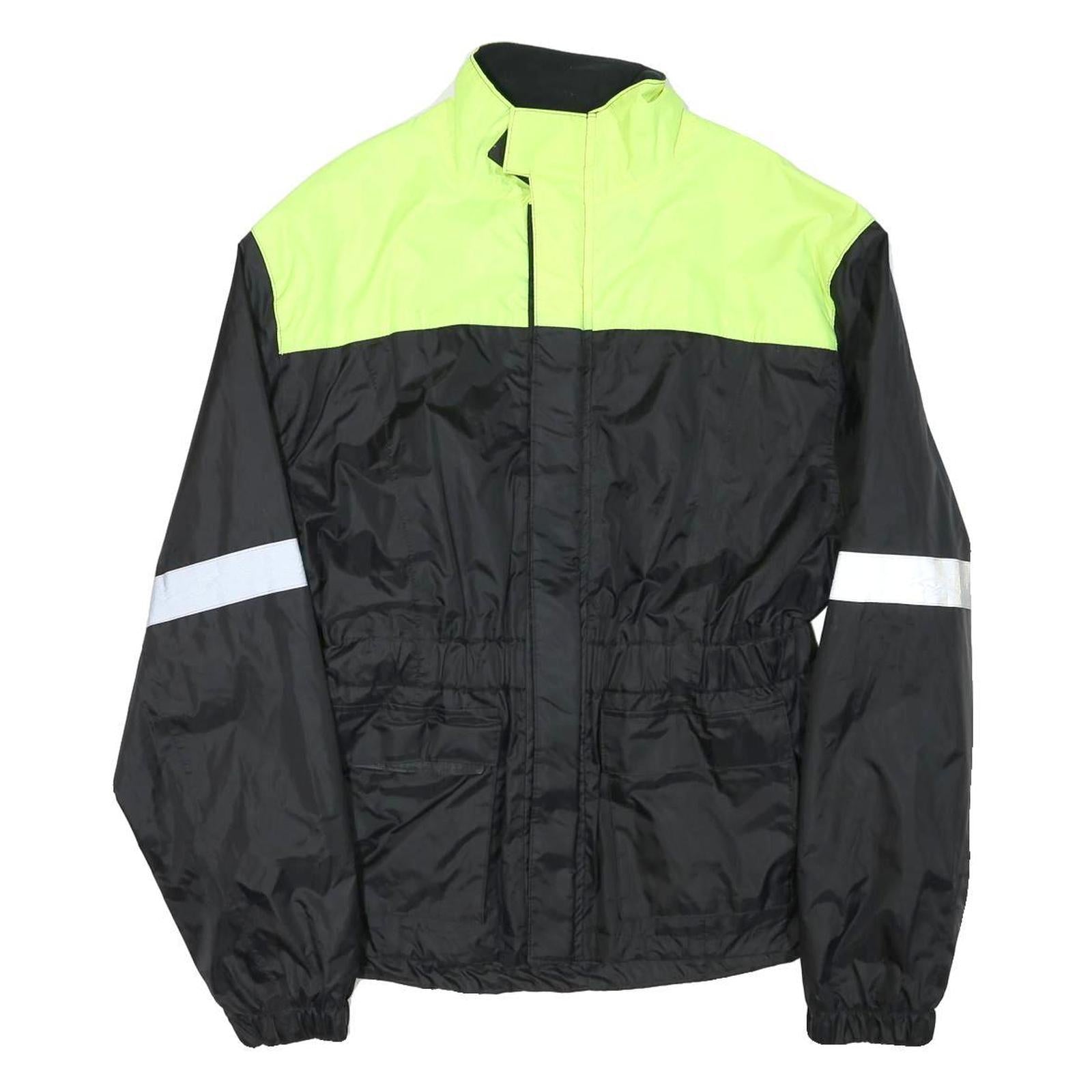 CRANE Mens Yellow & Black High Visibility Jacket S Polyester Blend Zip Refurbished - N/A refurbished available on Cerqular