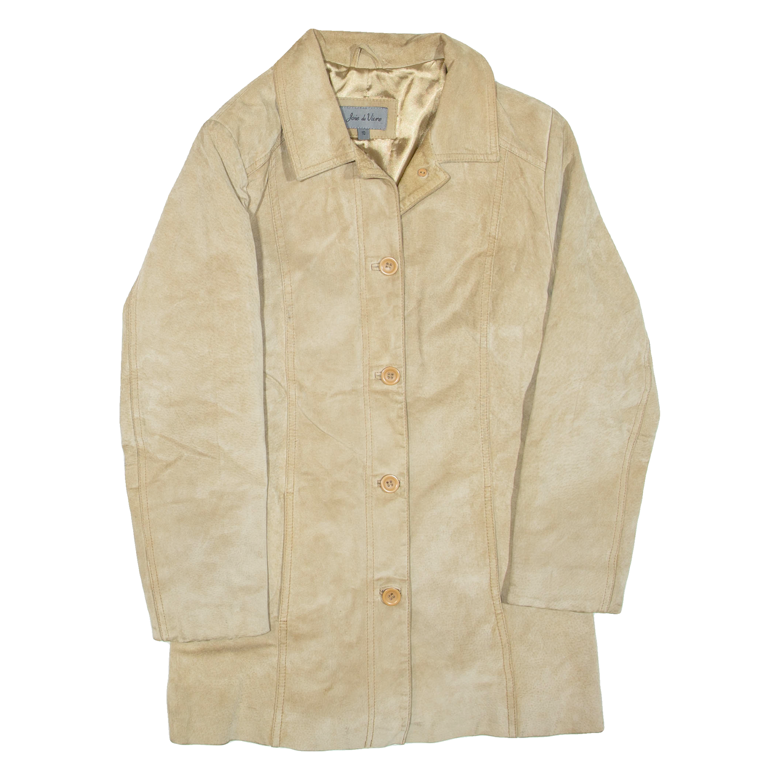 Buy Womens Jacket Beige Leather M Refurbished - $50.69 Womens Jacket Beige Leather M Refurbished - N/A refurbished available on Cerqular