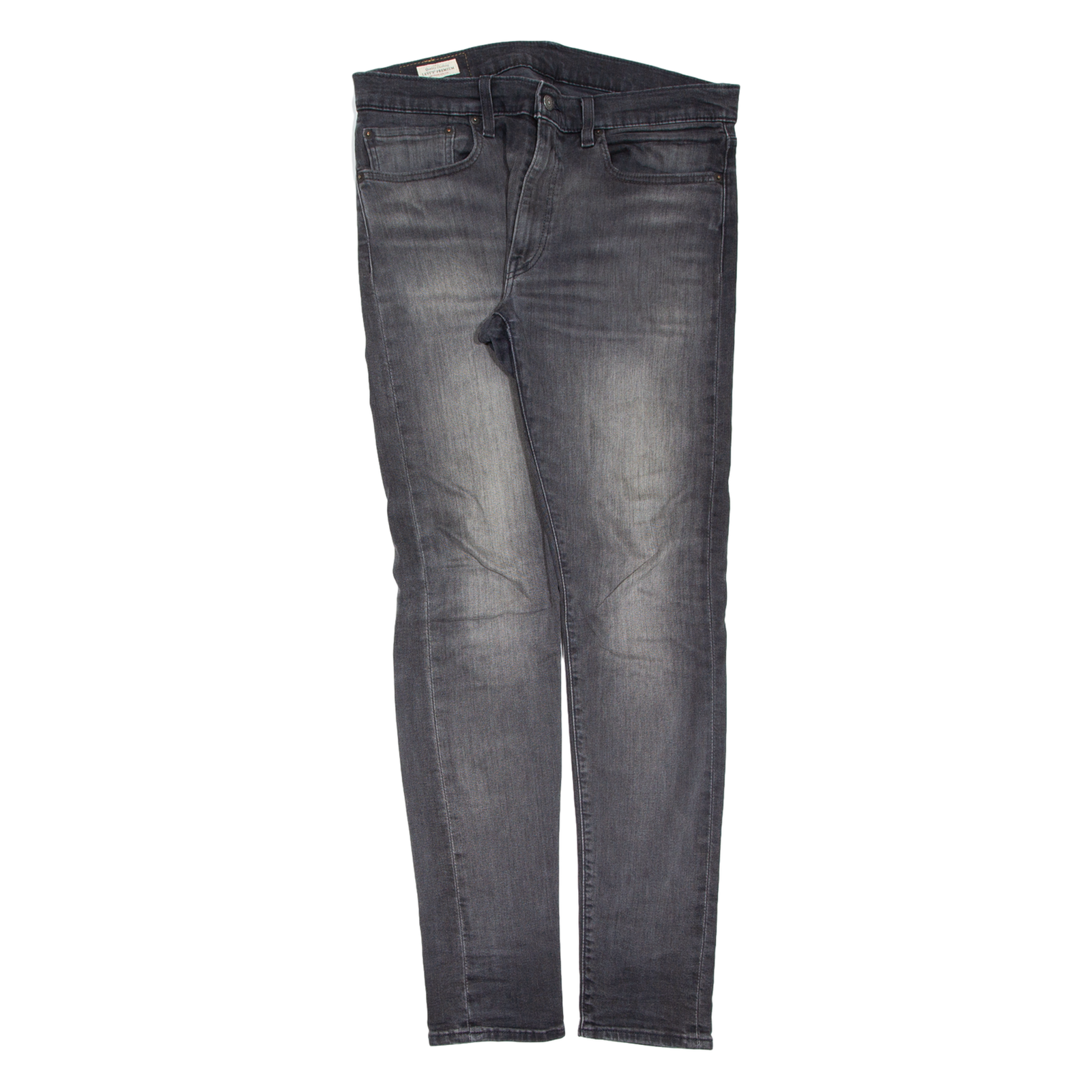 LEVI'S BIG E Womens Jeans Black Slim Tapered Charcoal Wash W34 L34 Refurbished - N/A refurbished available on Cerqular