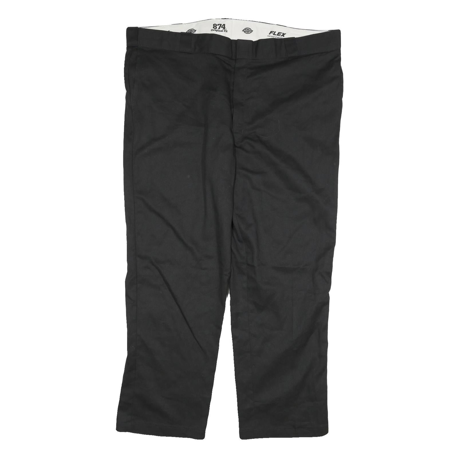 Buy DICKIES Mens Cotton Blend Black Regular Straight Trousers W44 L29 Workwear Refurbished - $40.29 DICKIES Mens Cotton Blend Black Regular Straight Trousers W44 L29 Workwear Refurbished - N/A refurbished available on Cerqular