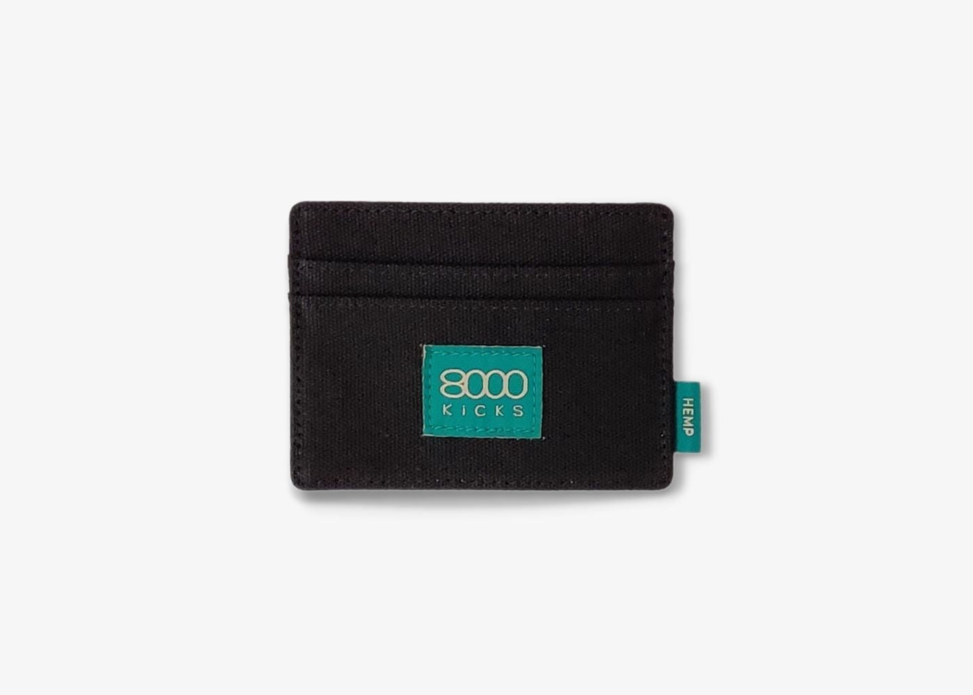 Skinny Hemp Wallet | Color: Black Refurbished - 8000Kicks refurbished available on Cerqular