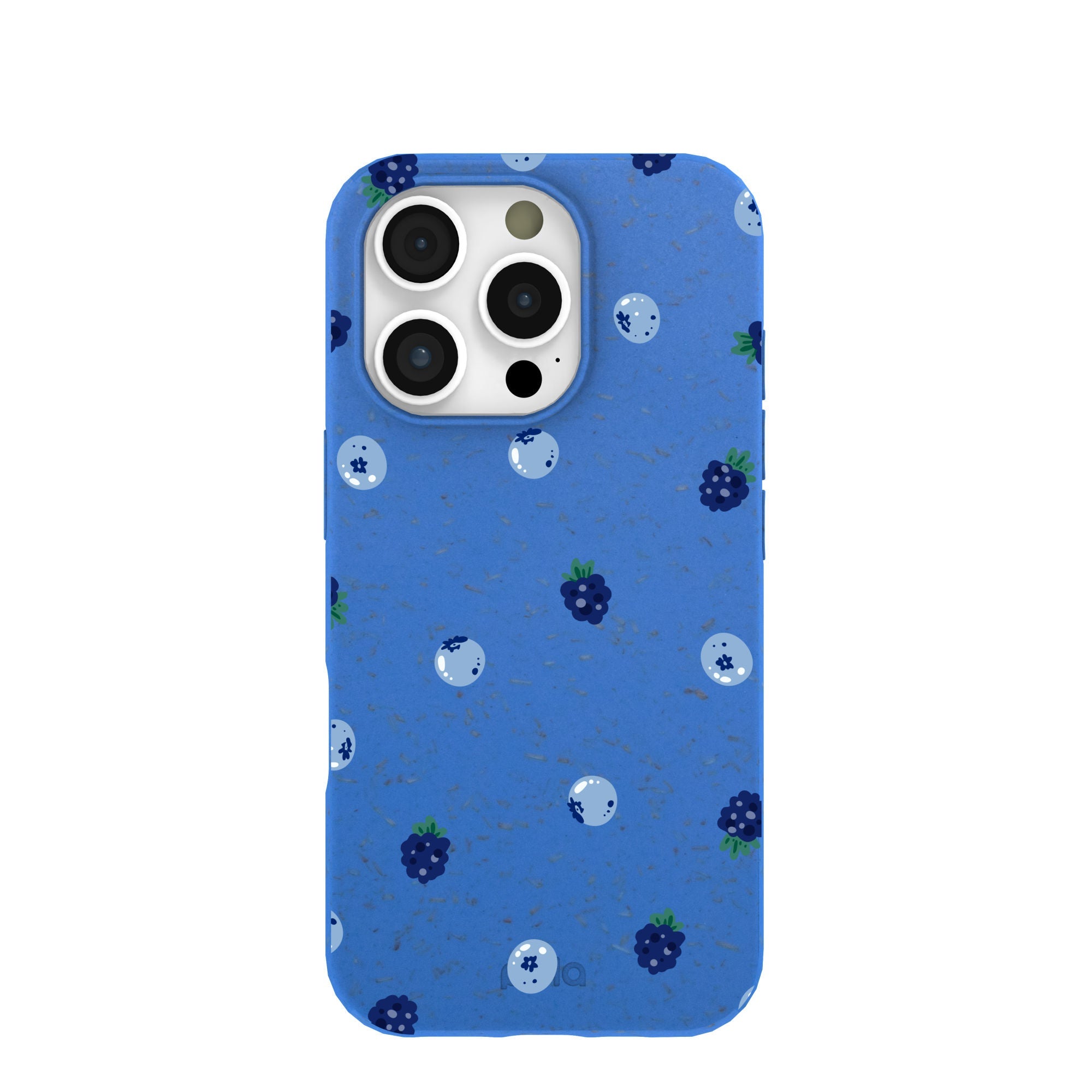 Electric Blue Black and Blue iPhone 16 Pro Case Refurbished - Pela Case refurbished available on Cerqular