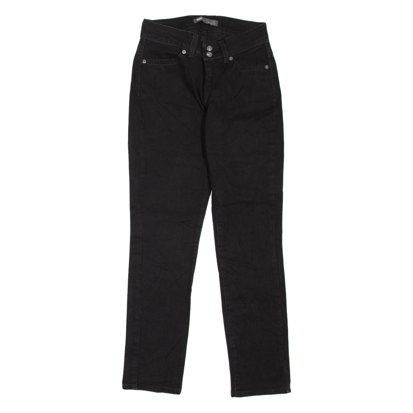 LEVI'S 529 Curvy Womens Jeans Black Slim Skinny W27 L32 Refurbished - N/A refurbished available on Cerqular