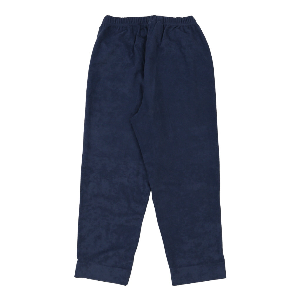 Diadora Joggers - Medium Blue Cotton Refurbished - Thrifted (note: this is a term often used to describe second- refurbished available on Cerqular