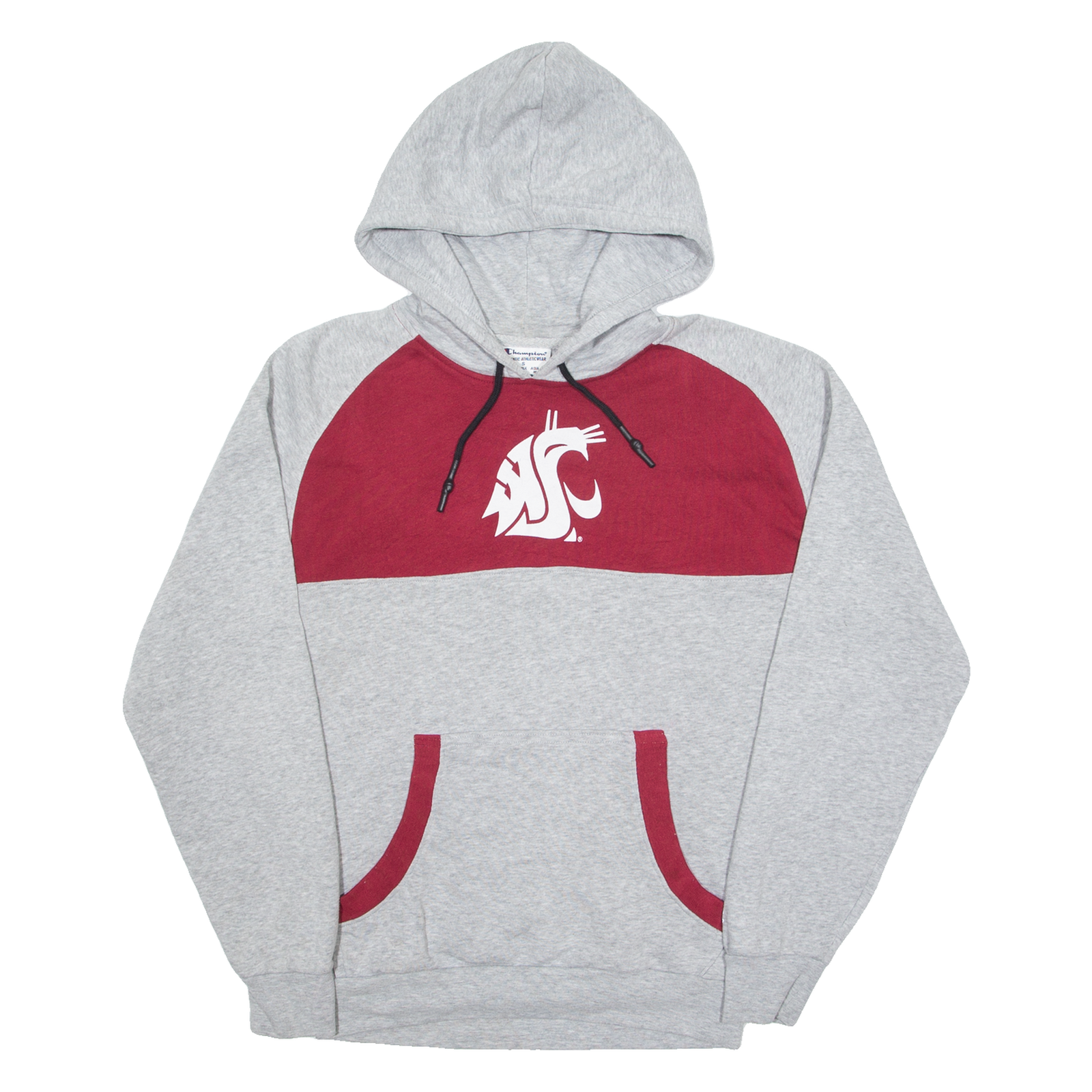 CHAMPION Washington State Cougars Football Mens Grey Hoodie USA S Refurbished - N/A refurbished available on Cerqular