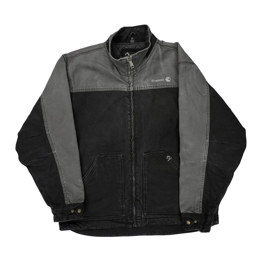 Dri-Duck Jacket - XL Black Cotton Refurbished - Thrifted (note: this is a term often used to describe second- refurbished available on Cerqular