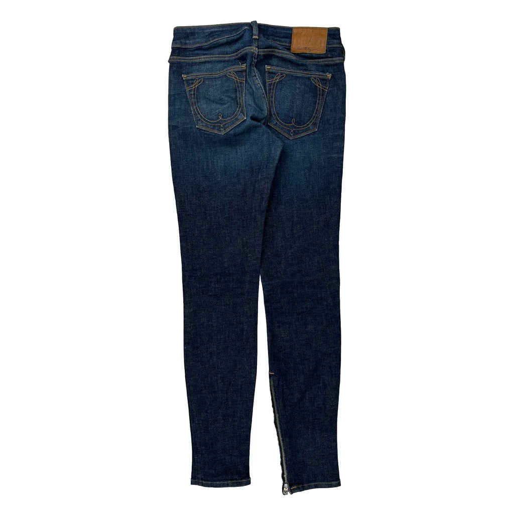 True Religion Skinny Jeans - 26W UK 4 Dark Wash Denim Refurbished - Thrifted (note: this is a term often used to describe second- refurbished available on Cerqular